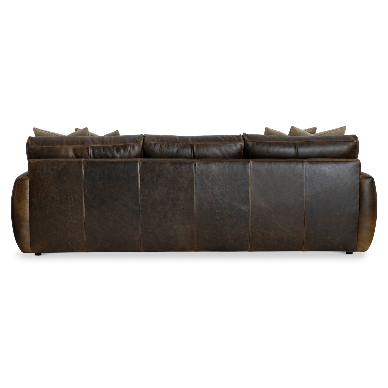 Bernhardt Living Cameron Leather Sofa