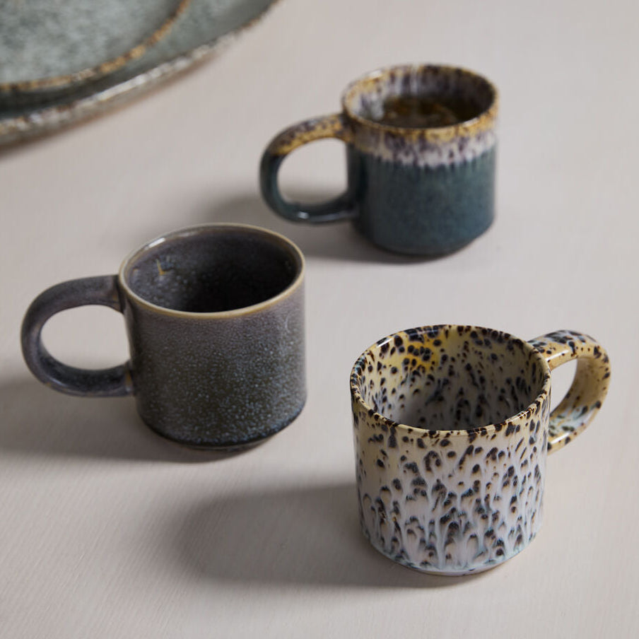 Starling Mug Set of 4 shown as a styled home décor accent