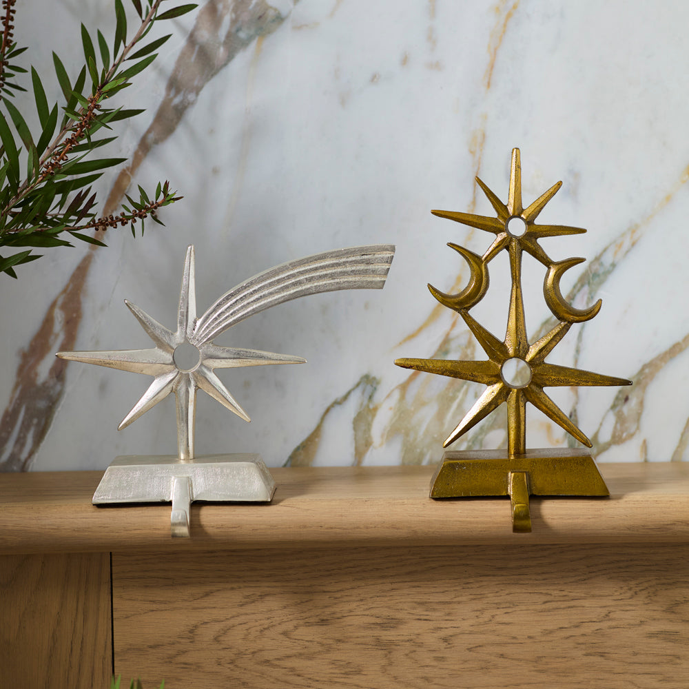 Starscape Gold Stocking Holder