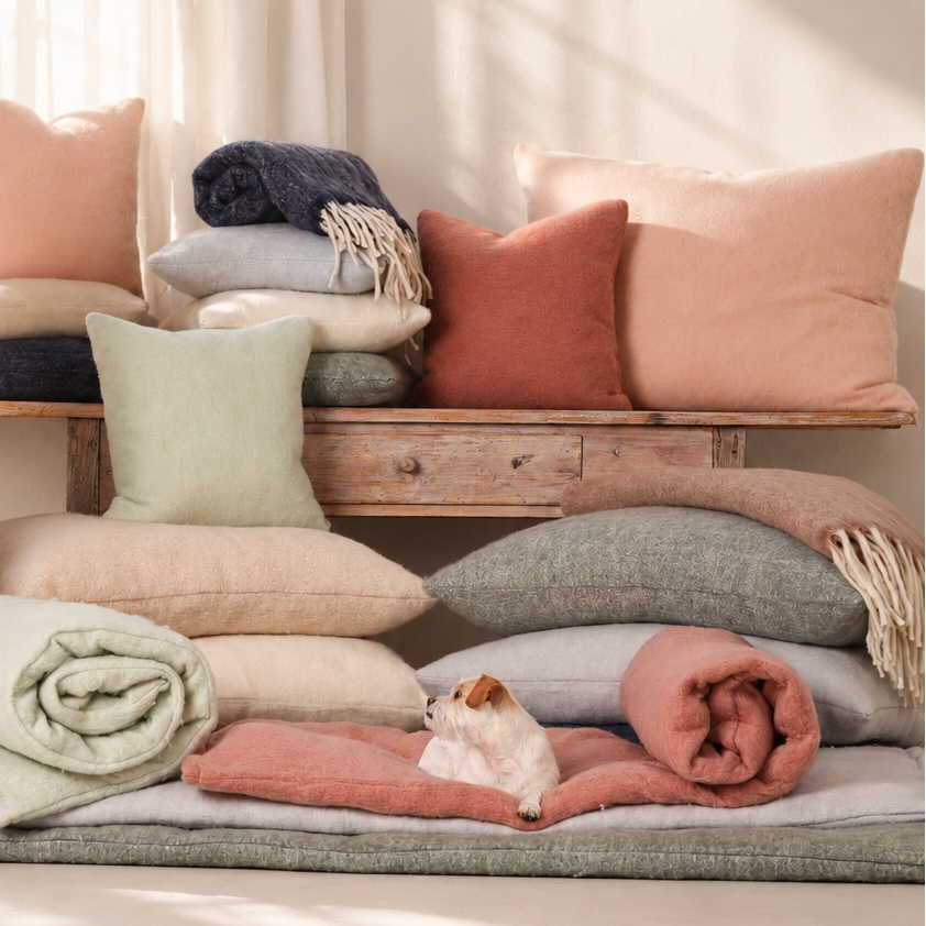 Pom Pom at Home Summit Big Pillow oversized plush brushed big pillow with insert