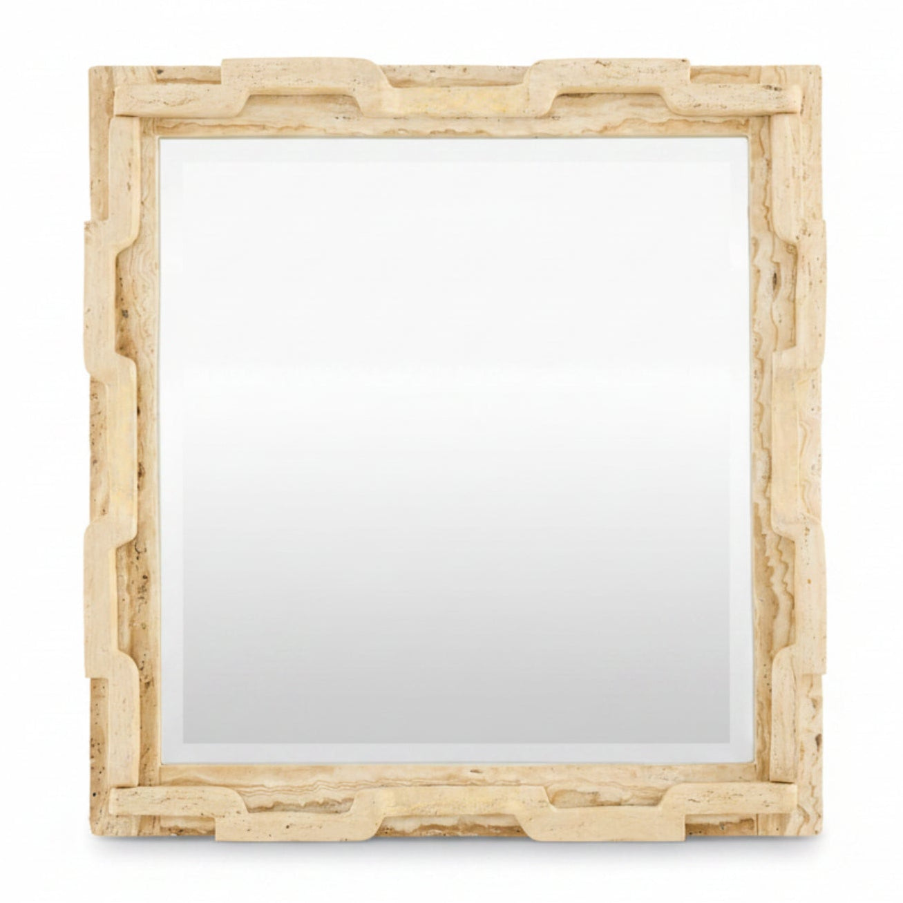 Suratna Travertine Accent Mirror