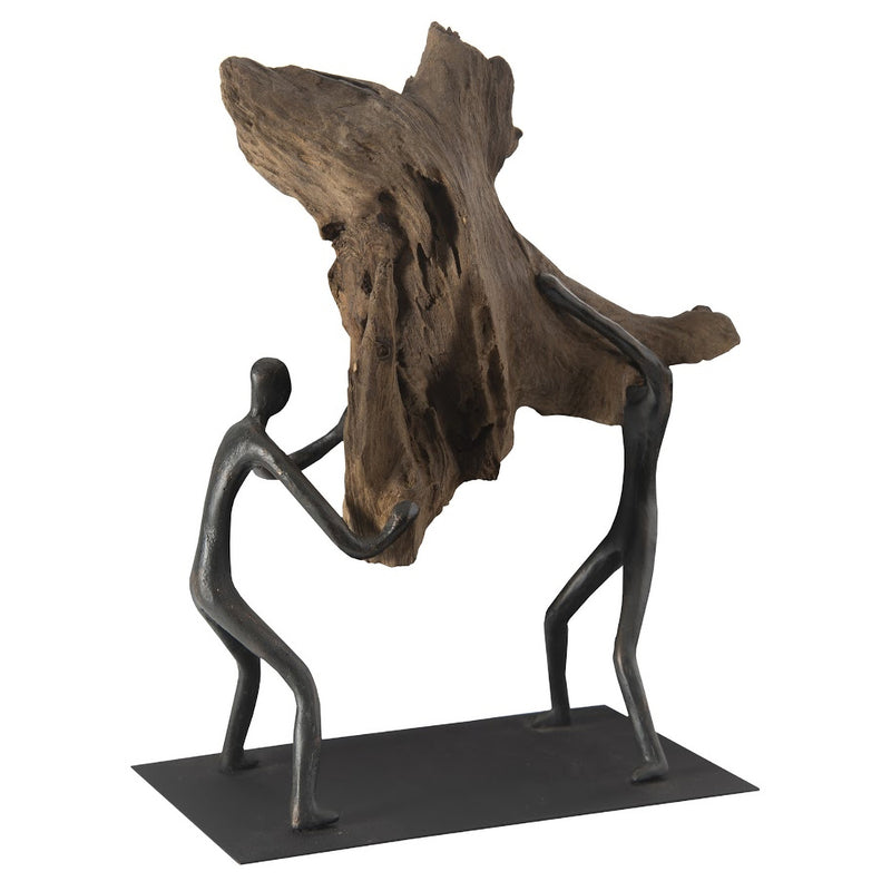 Phillips Collection Atlas Balancing Tabletop Sculpture