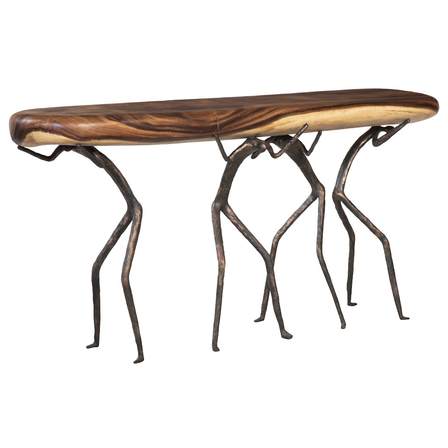 Phillips Collection Atlas Console Table – Paynes Gray