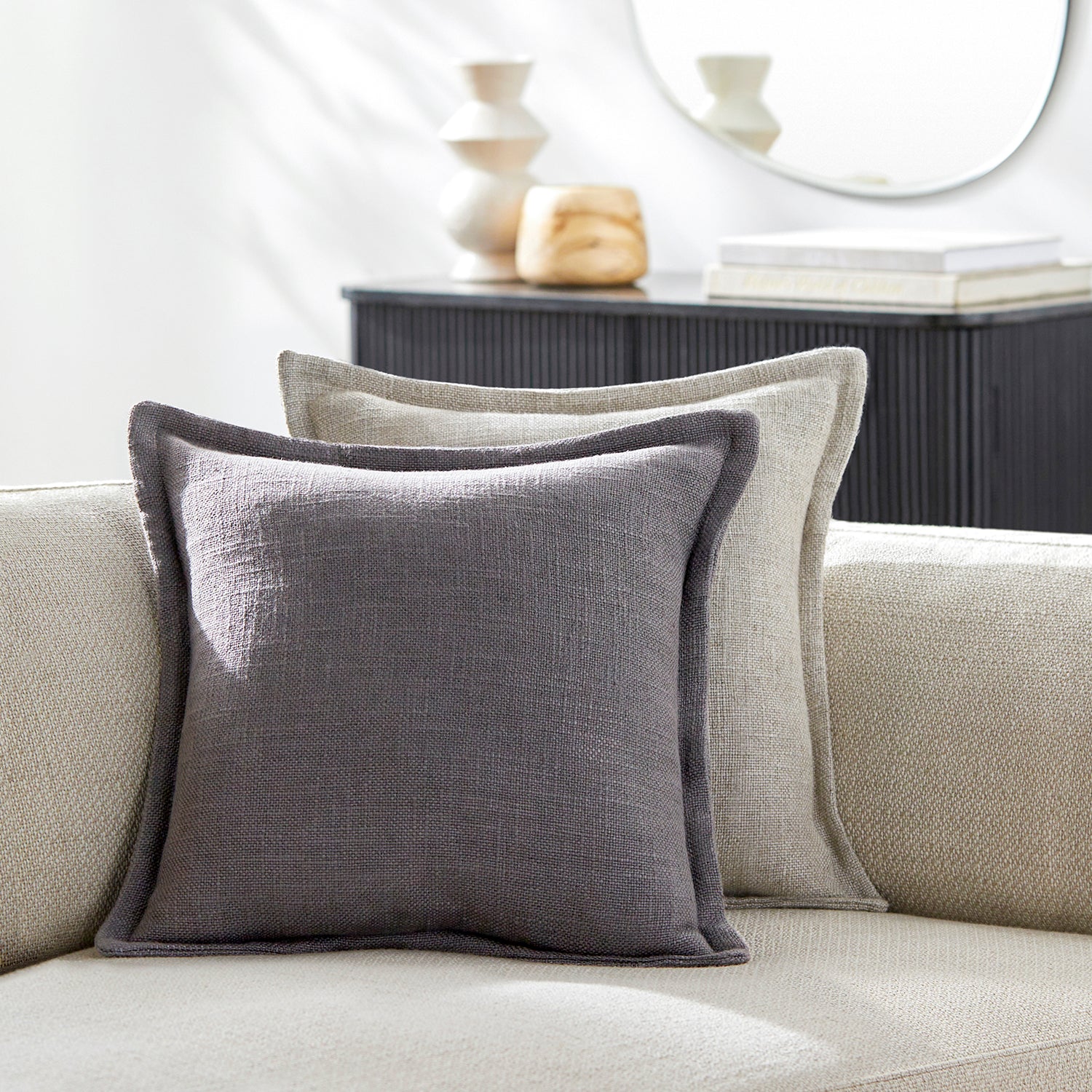 Thurman Solid Throw Pillow