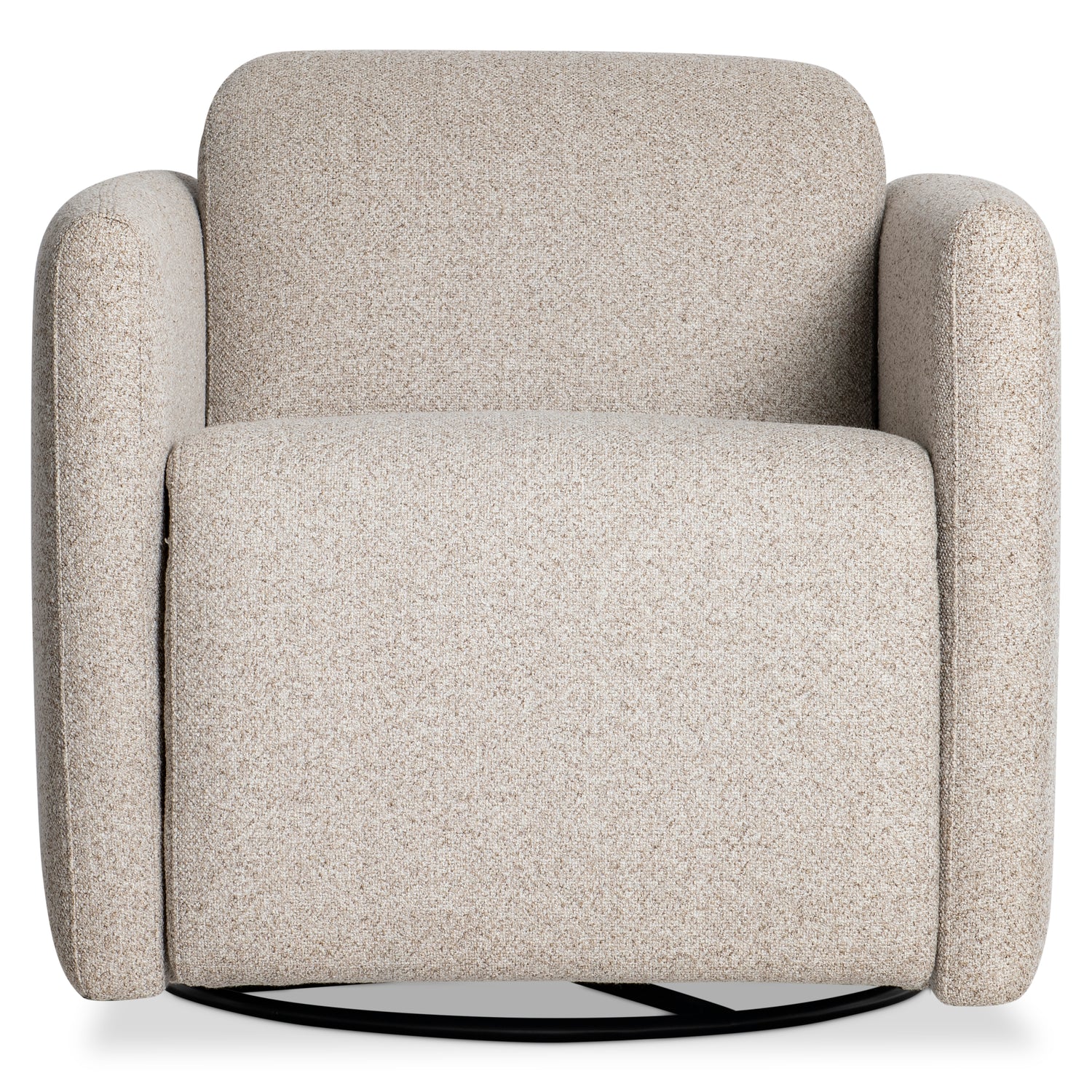 Bernhardt Living Livvy Fabric Power Motion Swivel Chair