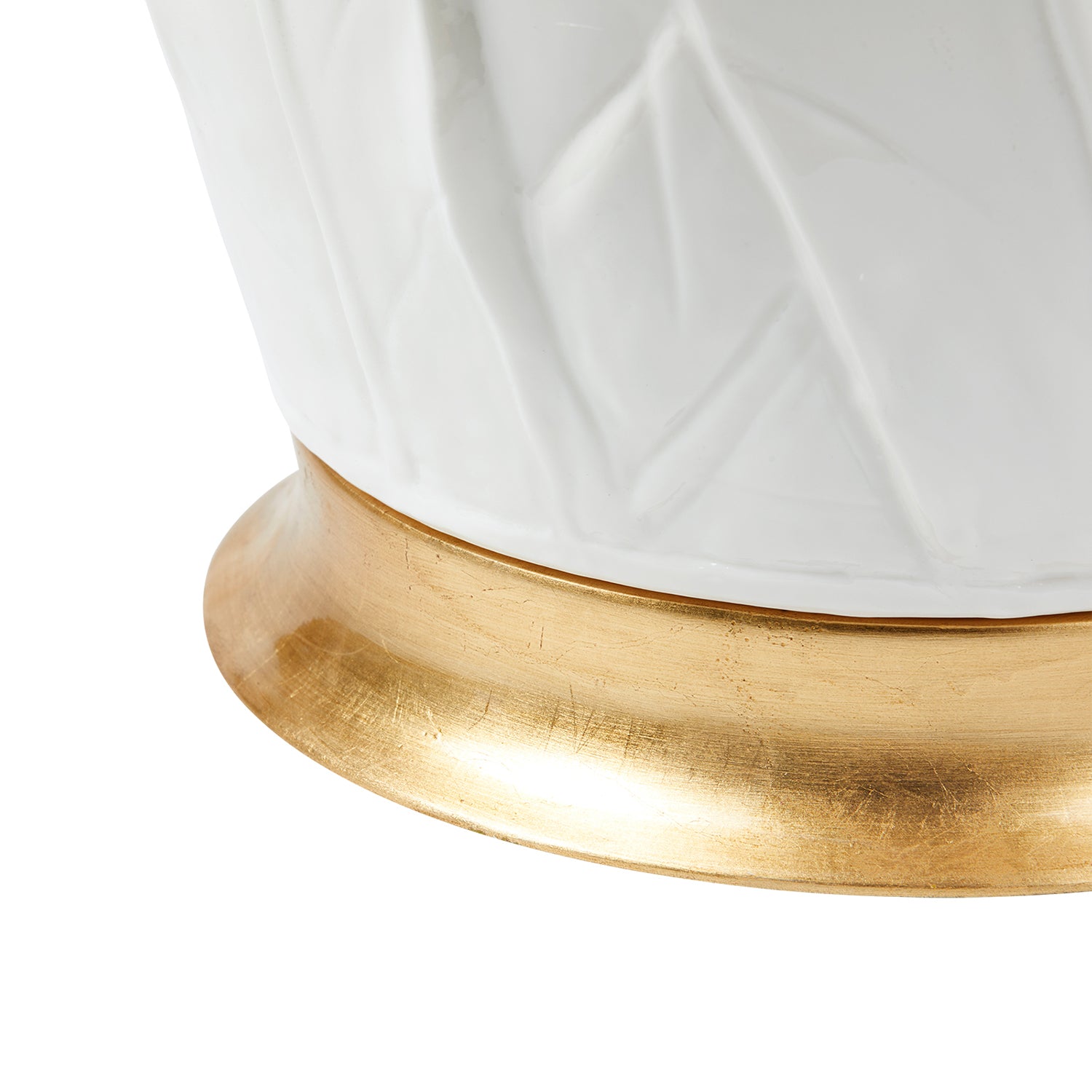 Villa and House Tobacco Leaf Table Lamp Base