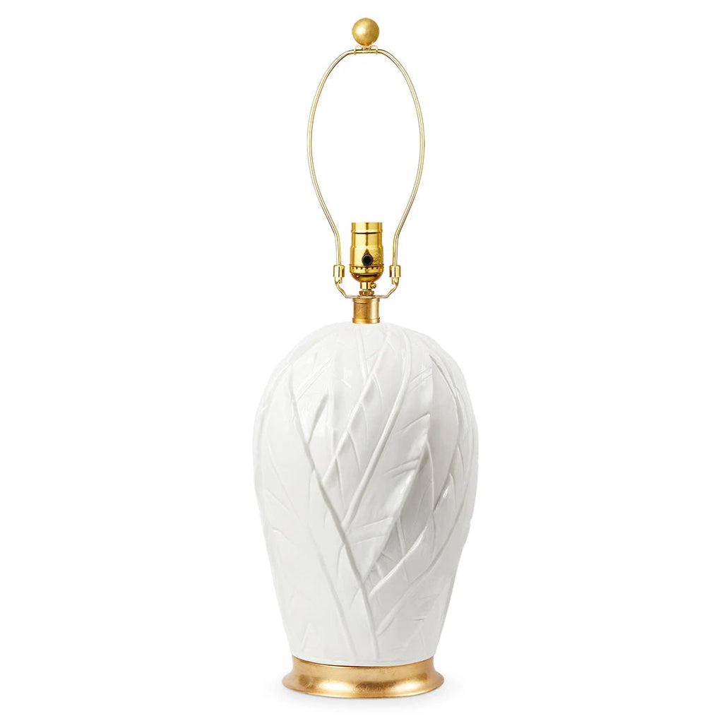 Villa and House Tobacco Leaf Table Lamp Base