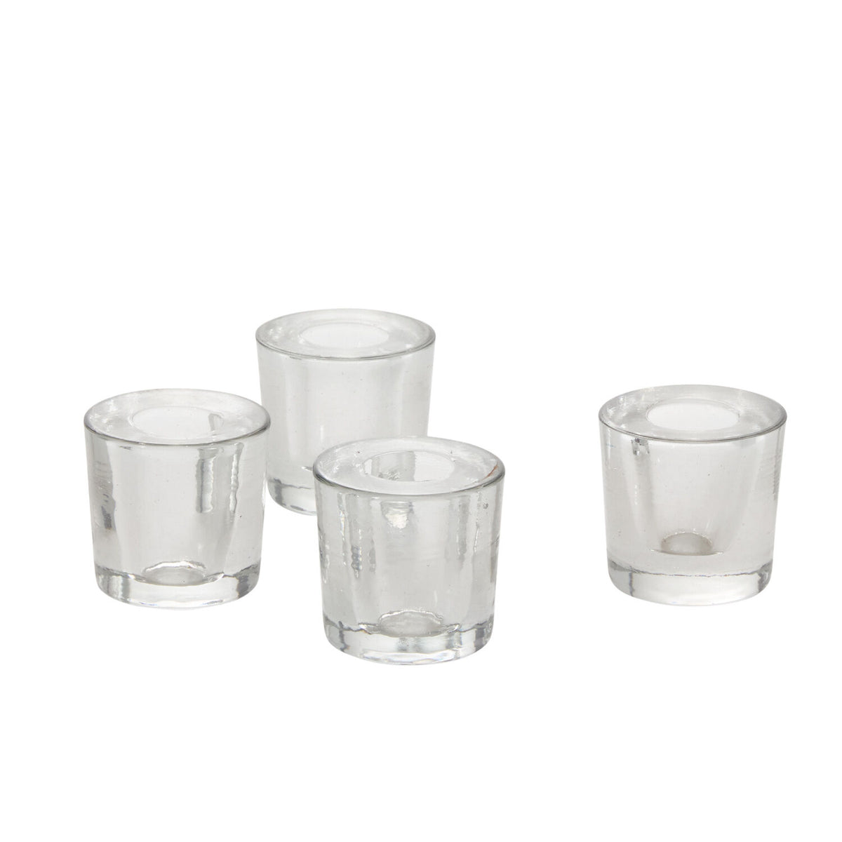 Token Candleholder Set of 8 part of a curated tabletop arrangement