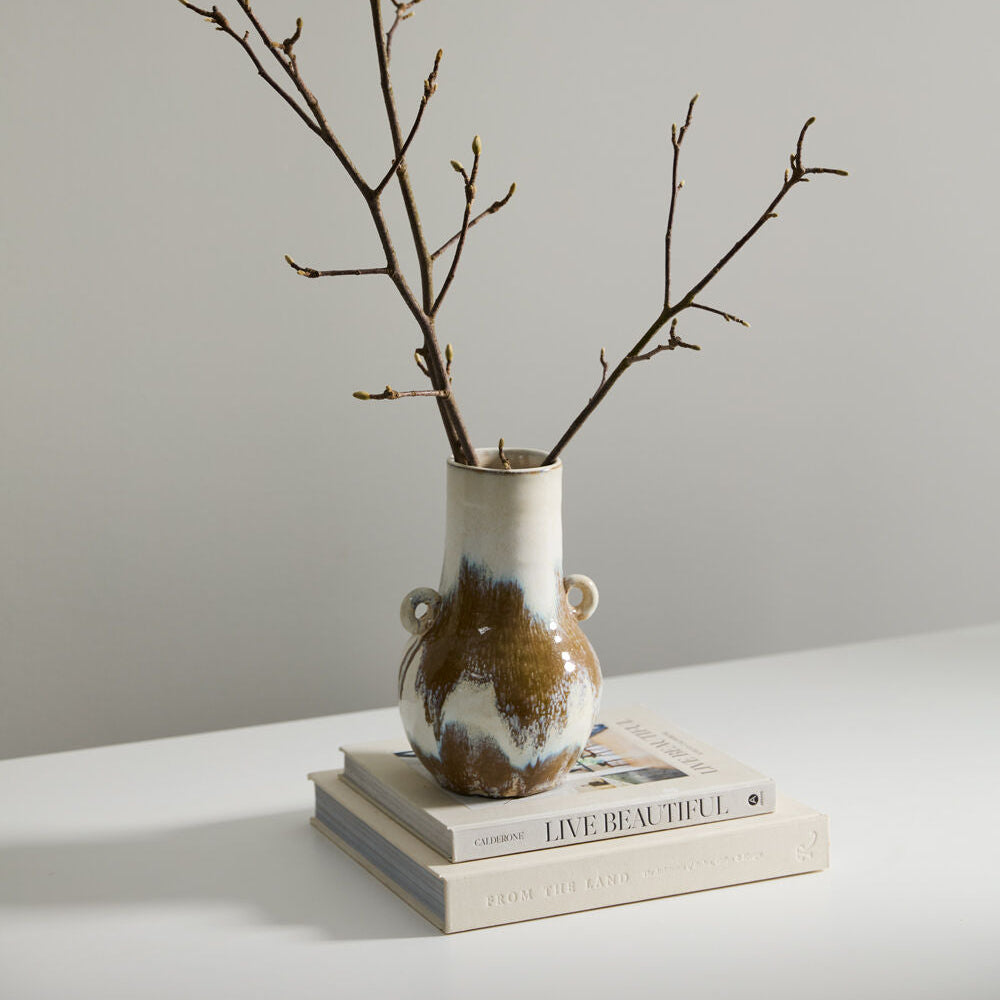 Ulysses Vase styled on a home surface