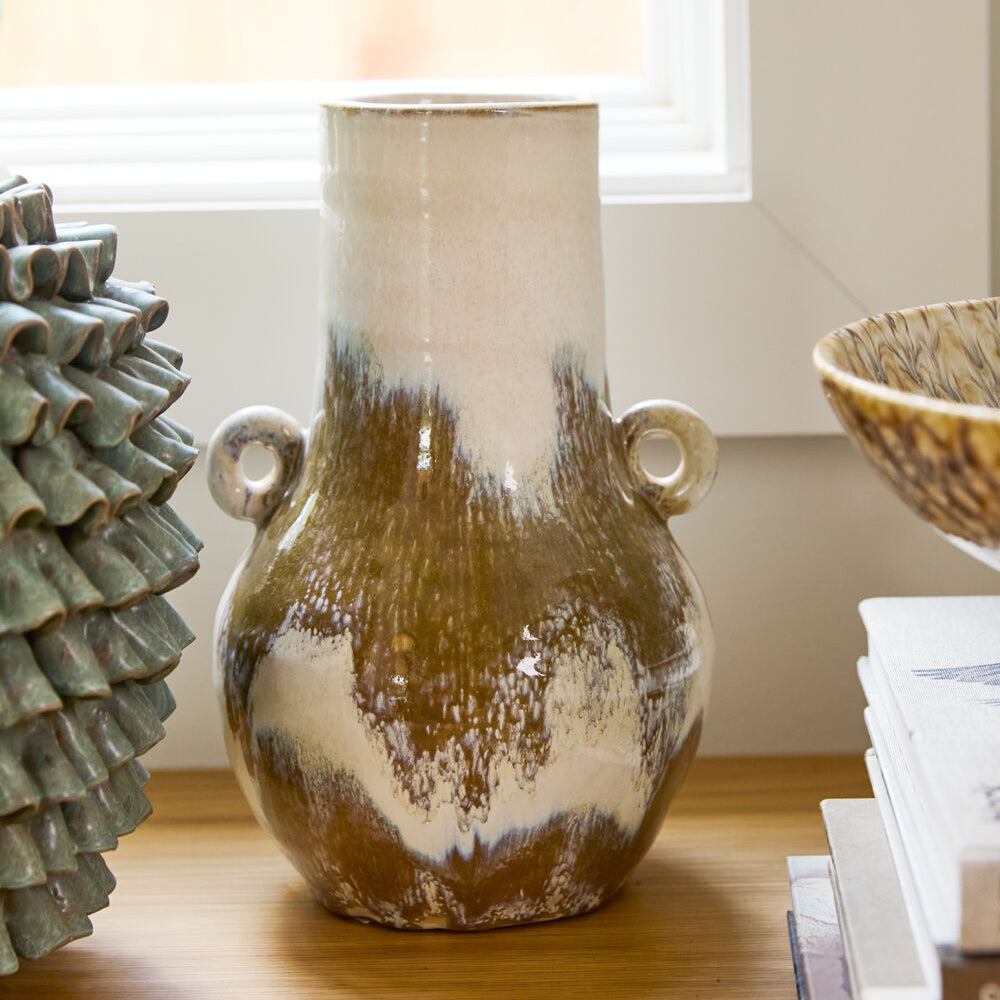 Ulysses Vase displayed in an interior setting