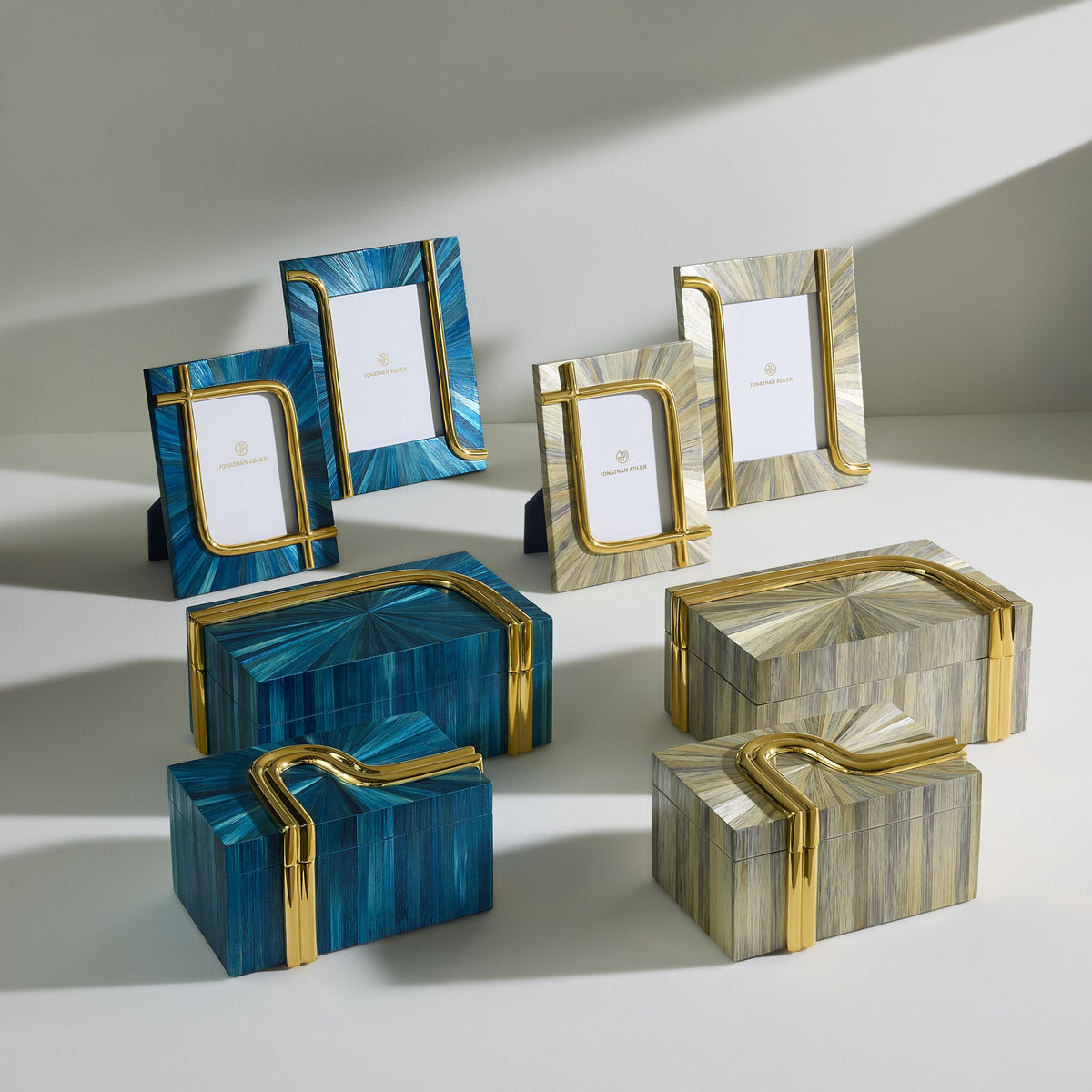 Jonathan Adler Bijoux 5 x 7 Frame, Turquoise