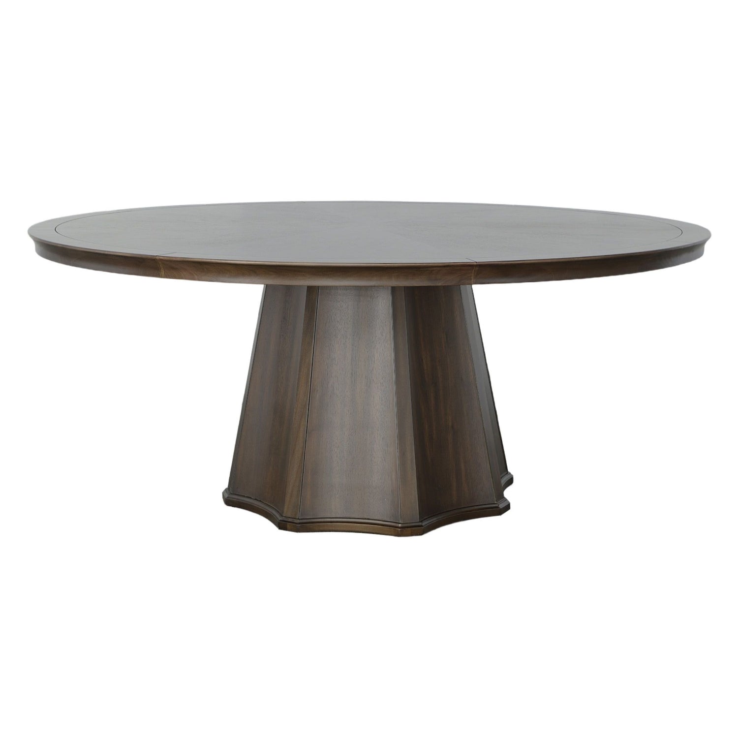 Fairfield Chair West Camden Scalloped Dining Table finished in Tahitian Pearl