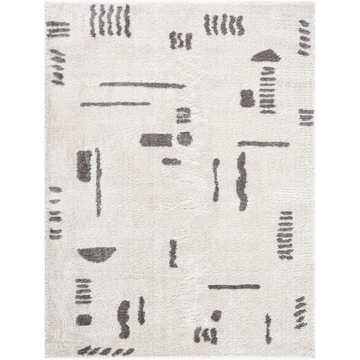 Livabliss Fossay Shag FSG-2303 Machine Woven Rug
