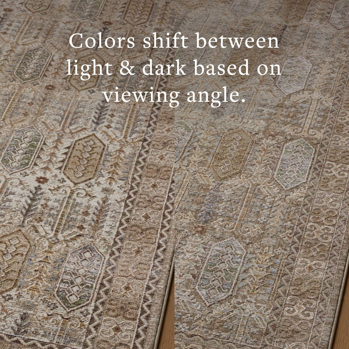 Loloi Aylin Taupe / Multi Power Loomed Rug