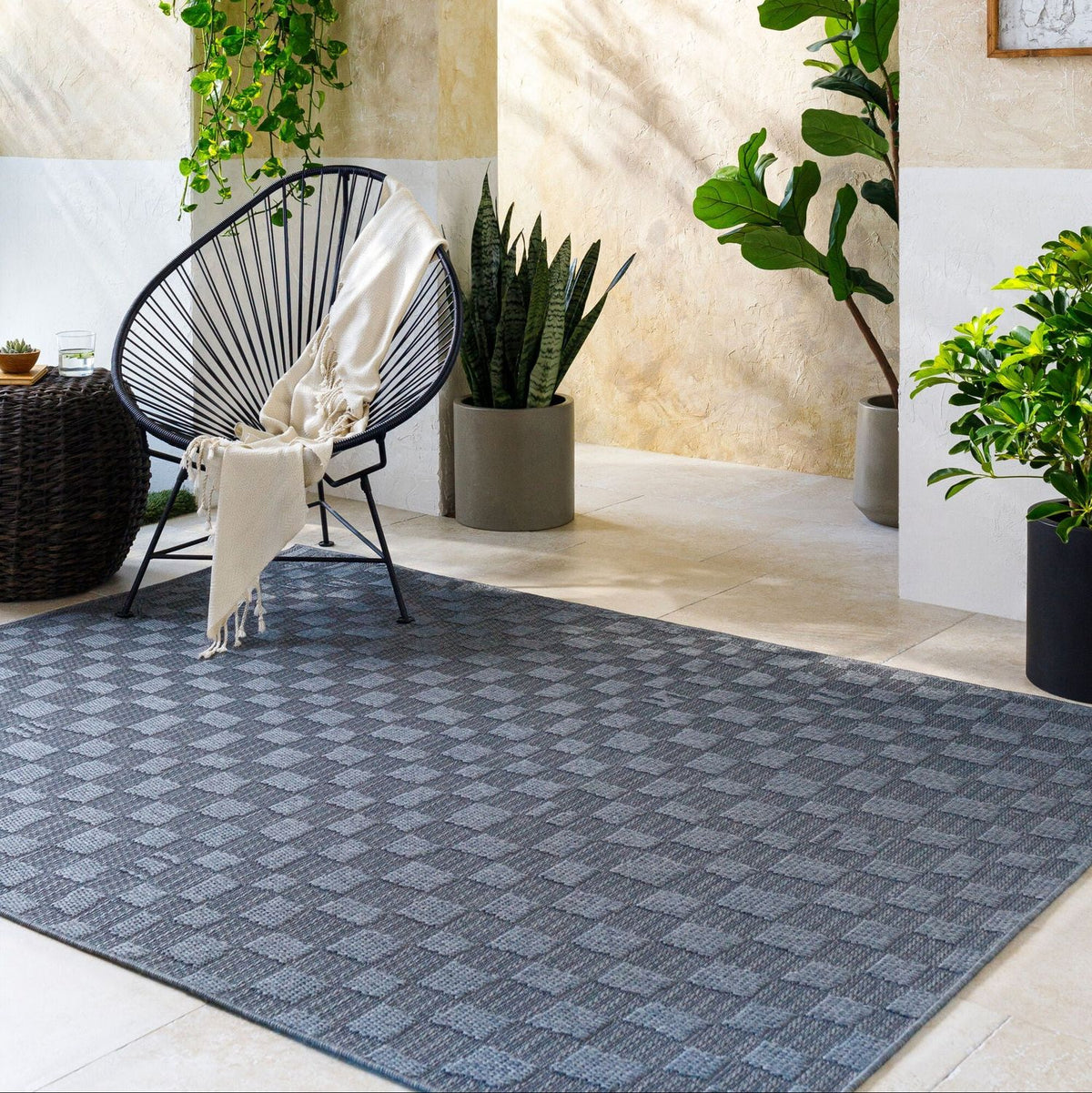 Livabliss Sandra SDR-2316 Machine Woven Indoor/Outdoor Rug