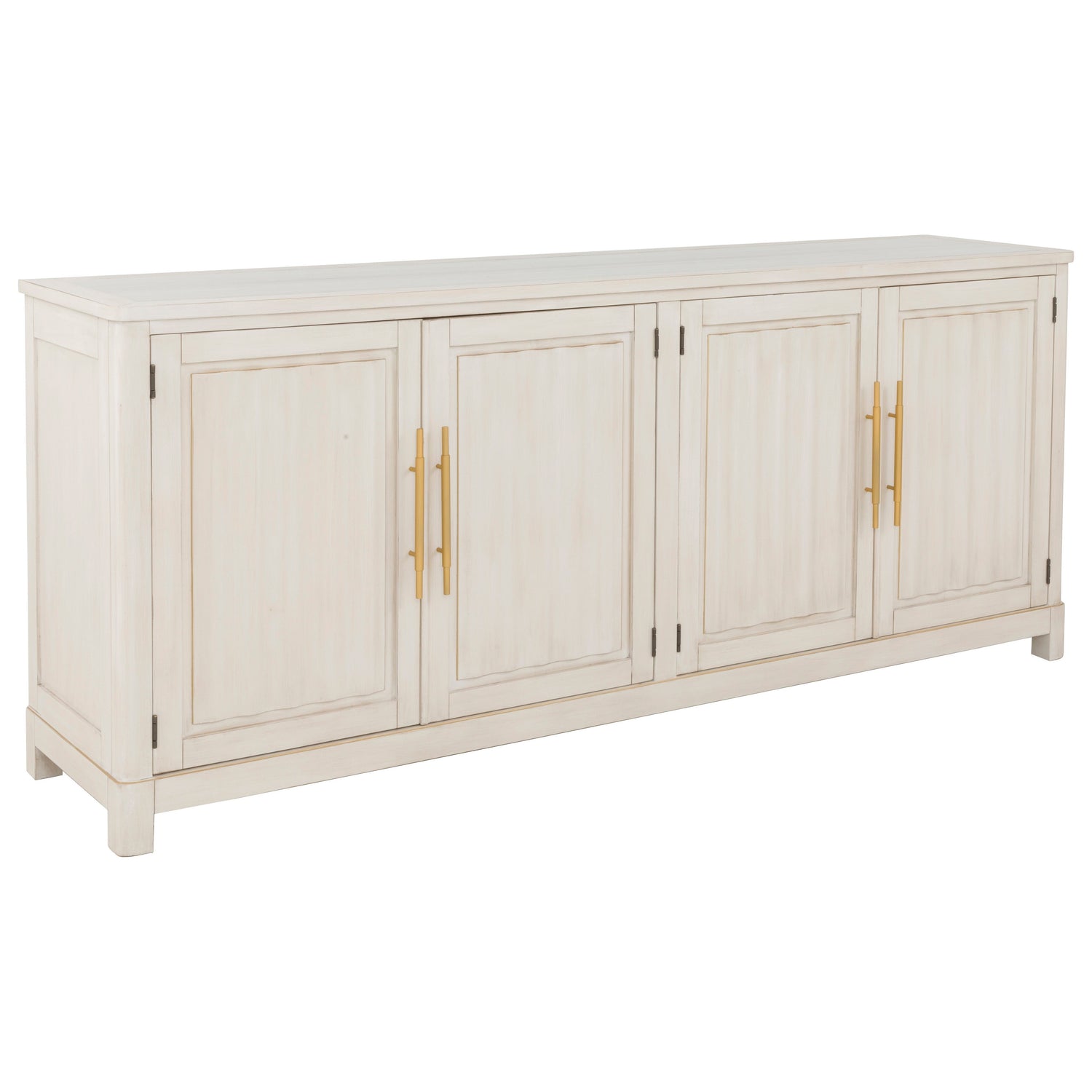 Fairfield Chair Matteo Aria Champagne Mist Four Door Credenza in Champagne Mist