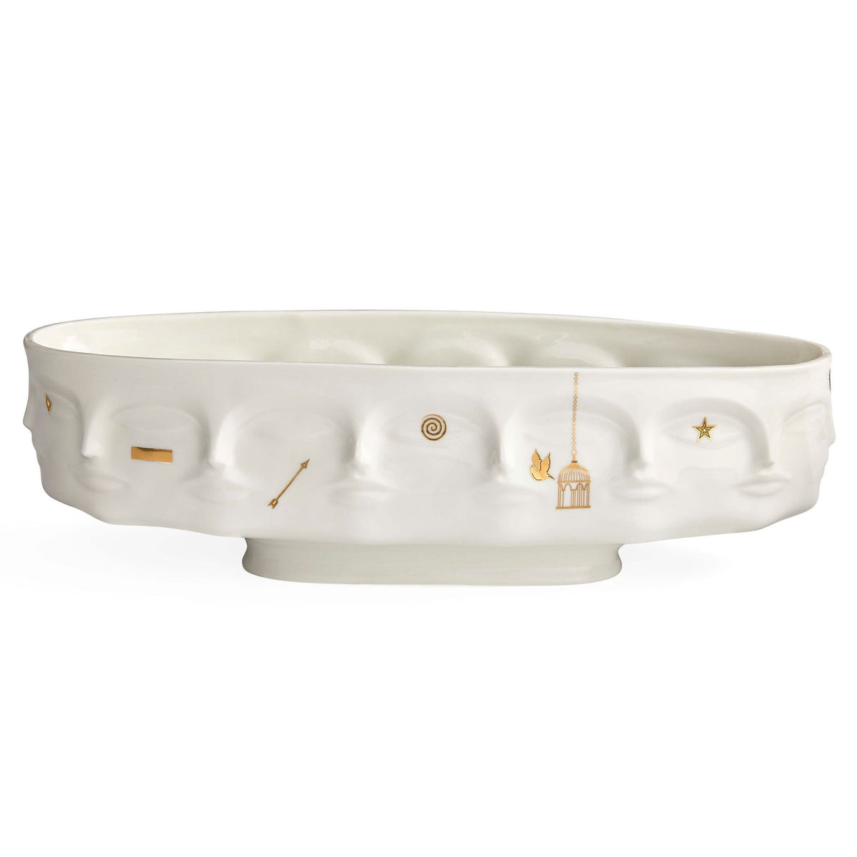 Jonathan Adler Gilded Dora Maar Long Bowl