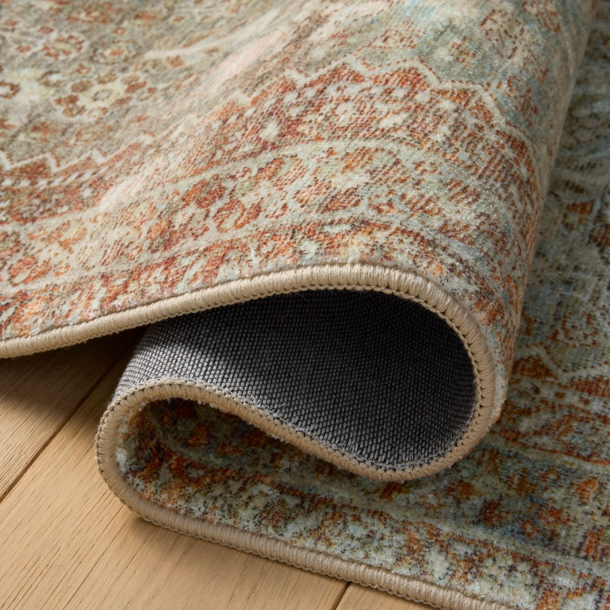 Loloi Margot Sage / Multi Power Loomed Rug