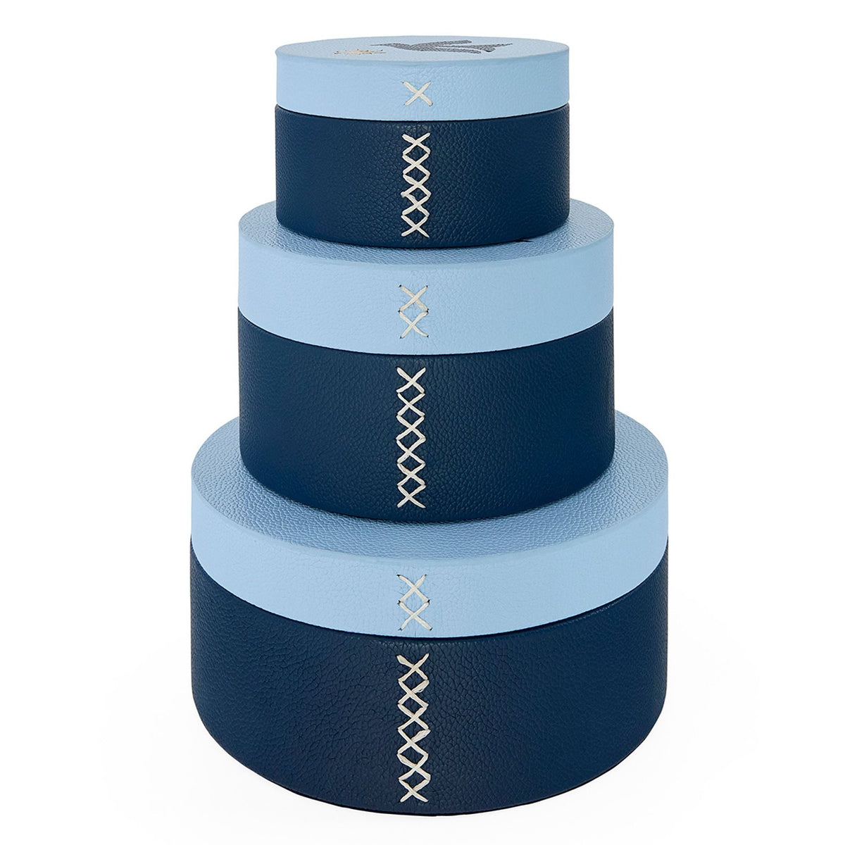 Jonathan Adler Playa Leather Small Stacking Box