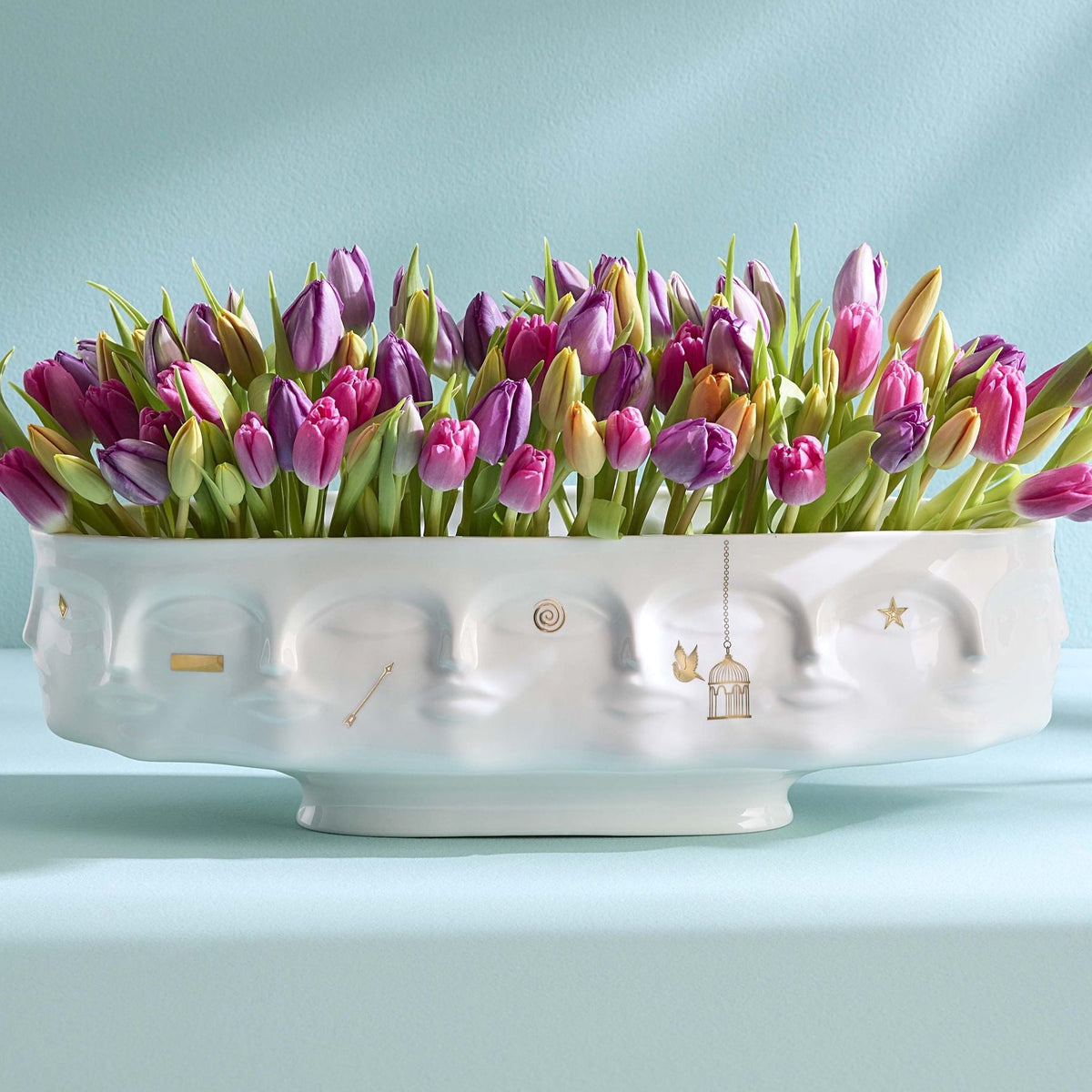 Jonathan Adler Gilded Dora Maar Long Bowl