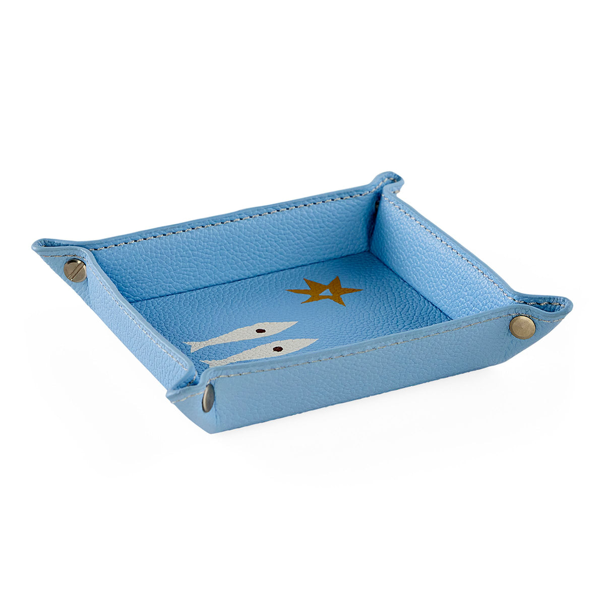 Jonathan Adler Playa Leather Small Tray