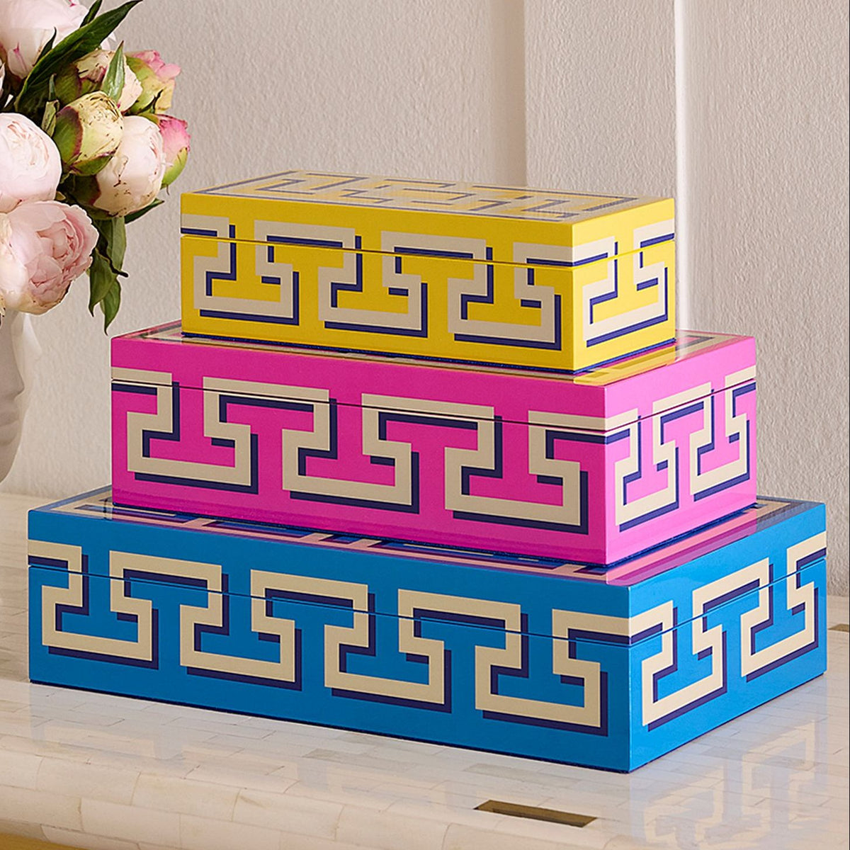 Jonathan Adler Labyrinth Small Lacquer Box