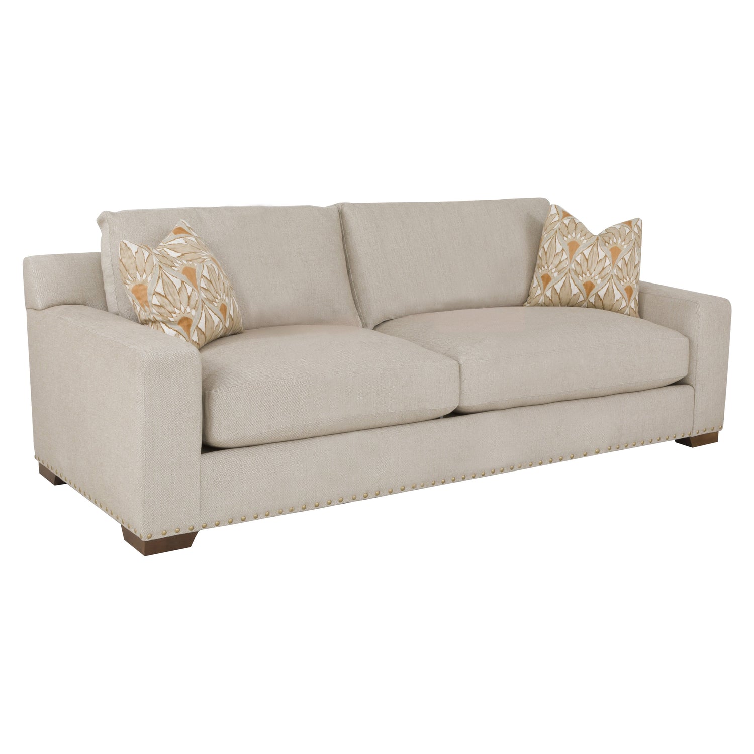 Fairfield Chair Cottonwood 101in Sofa in Straw