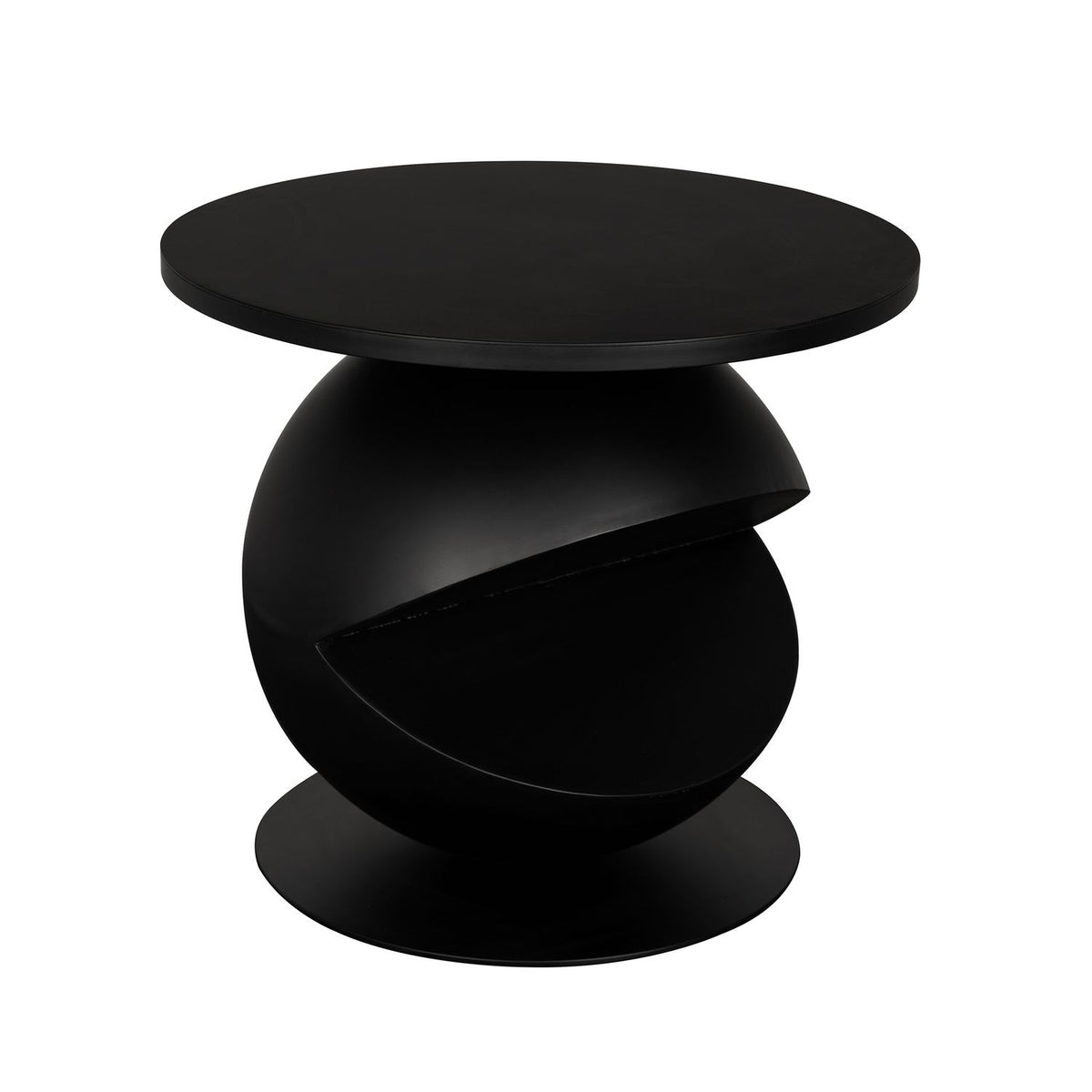 Noir Pac-Man Side Table