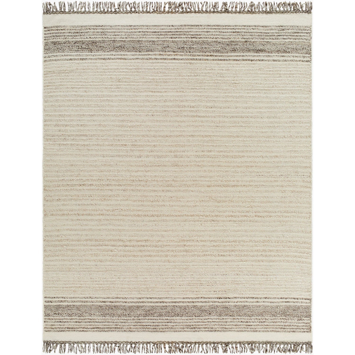 Surya Lucie LCE-2302 Hand Woven Rug texture close-up, detail of the pure wool pile
