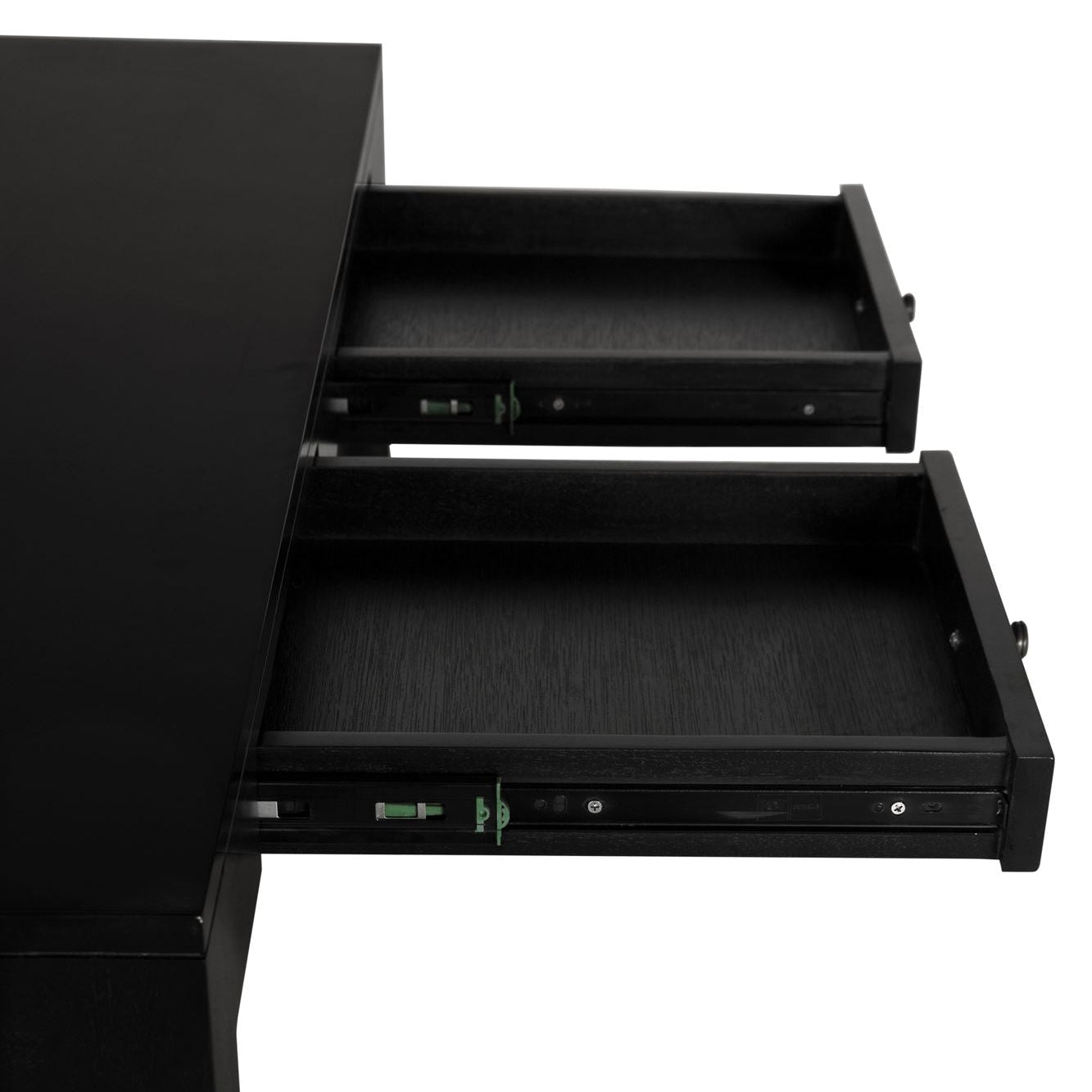 Noir Othello Desk, Hand Rubbed Black finish