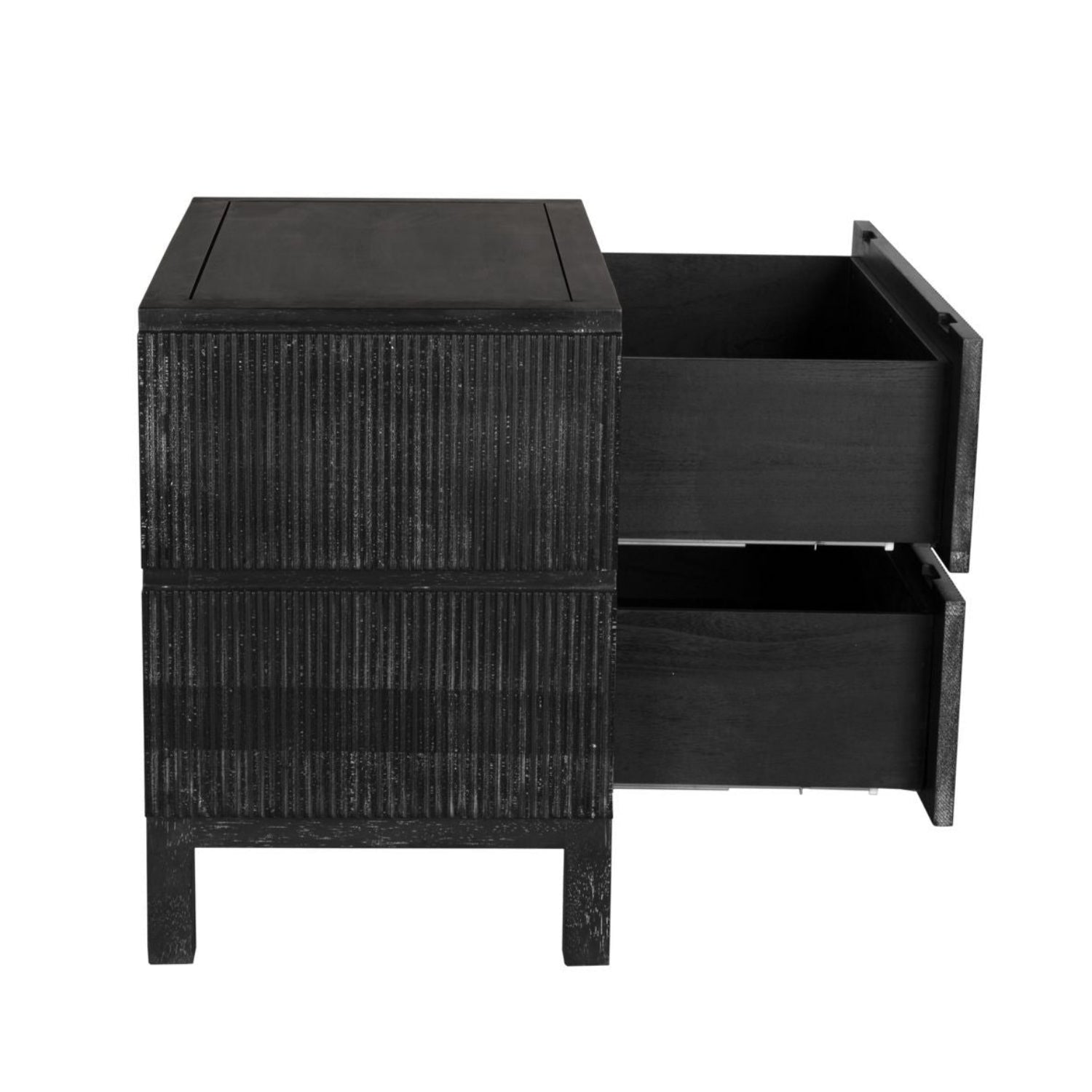 Noir Plato Black Walnut Sideboard measuring 38 in. wide