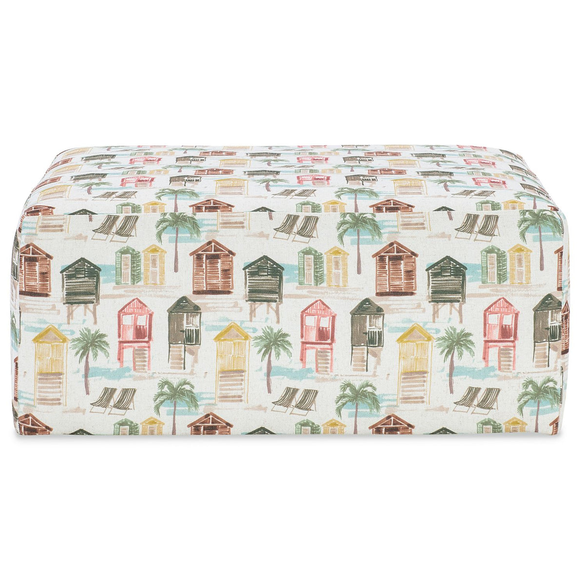 Margaritaville Sit-N-Chill Haven Multi Medium Square Ottoman