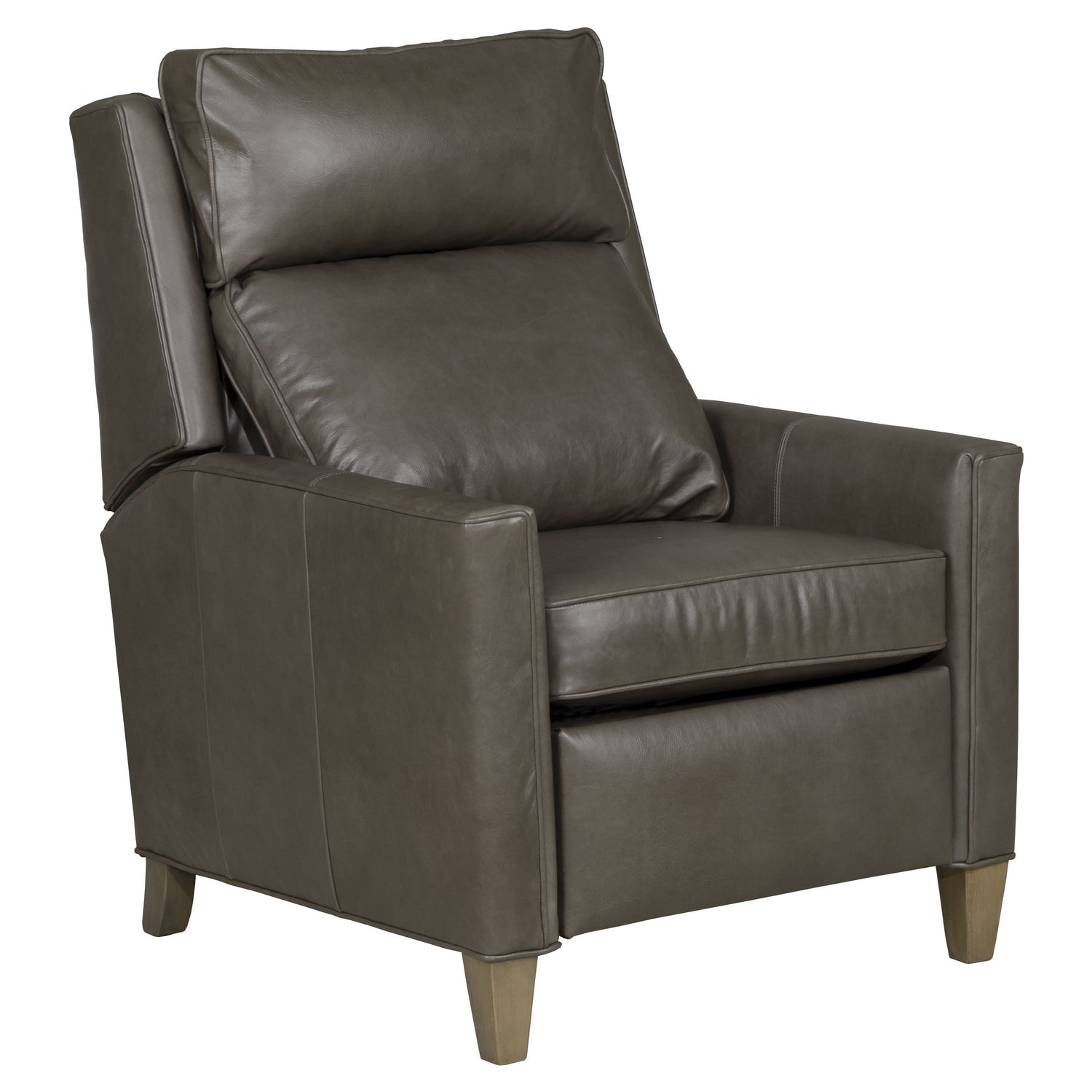 Fairfield Chair Beth Page Manual Push Back Recliner in Beech Solids
