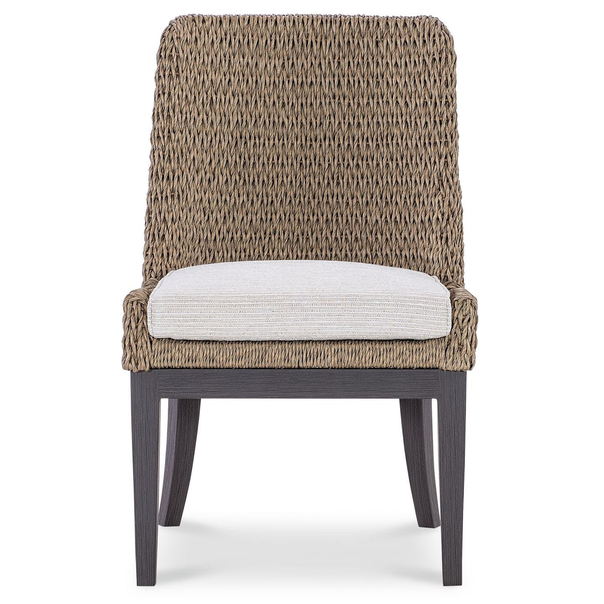 Margaritaville Seychelles Outdoor Armless Side Dining Chair in Poros Dune