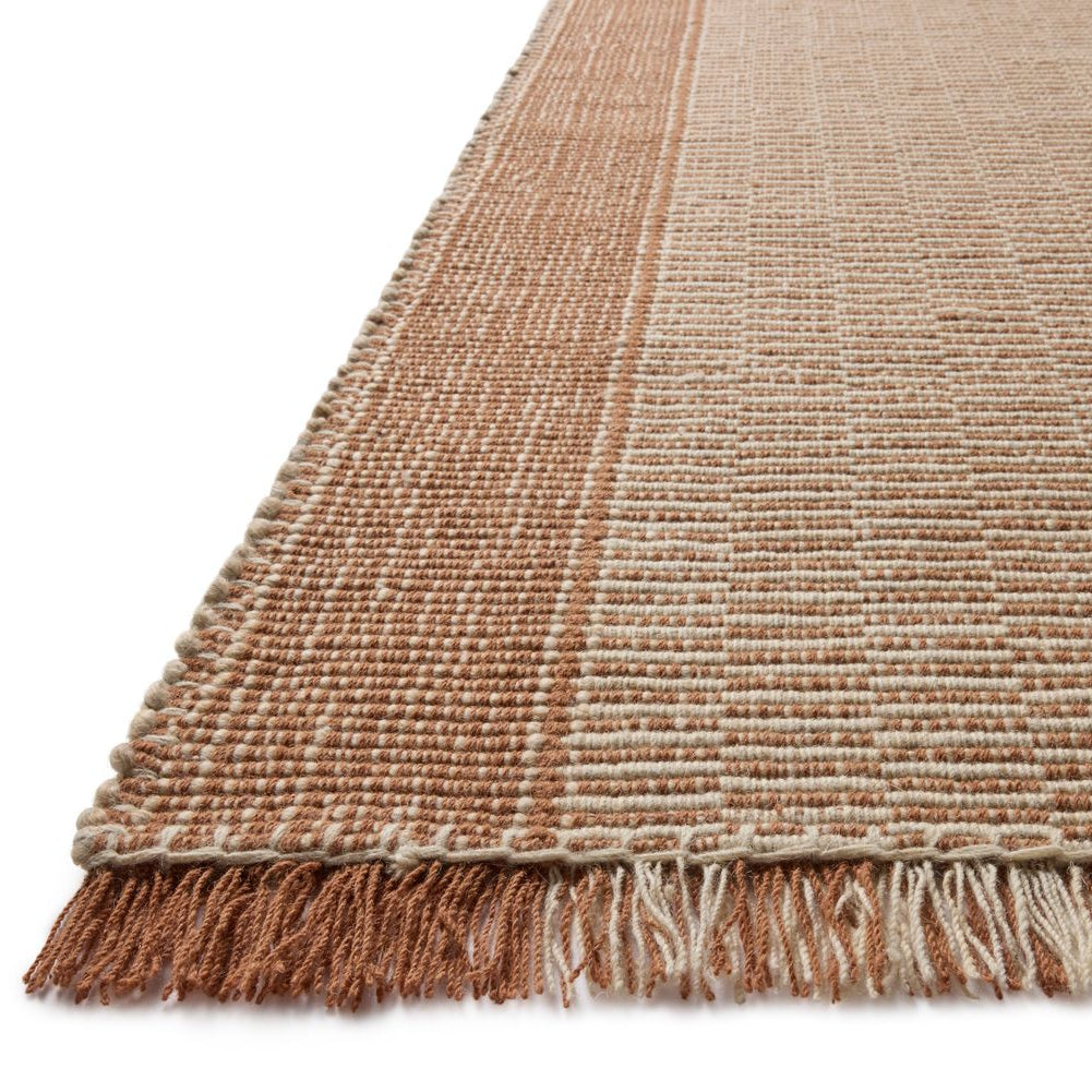 Loloi Sigrid Cinnamon / Ivory Hand Woven Rug