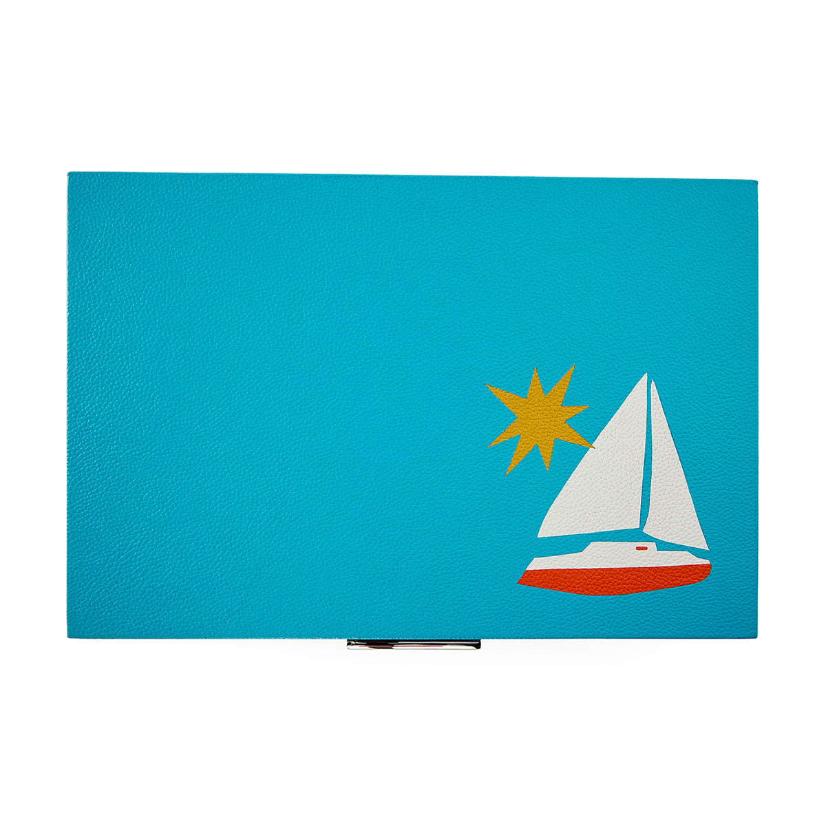 Jonathan Adler Playa Leather Backgammon Set