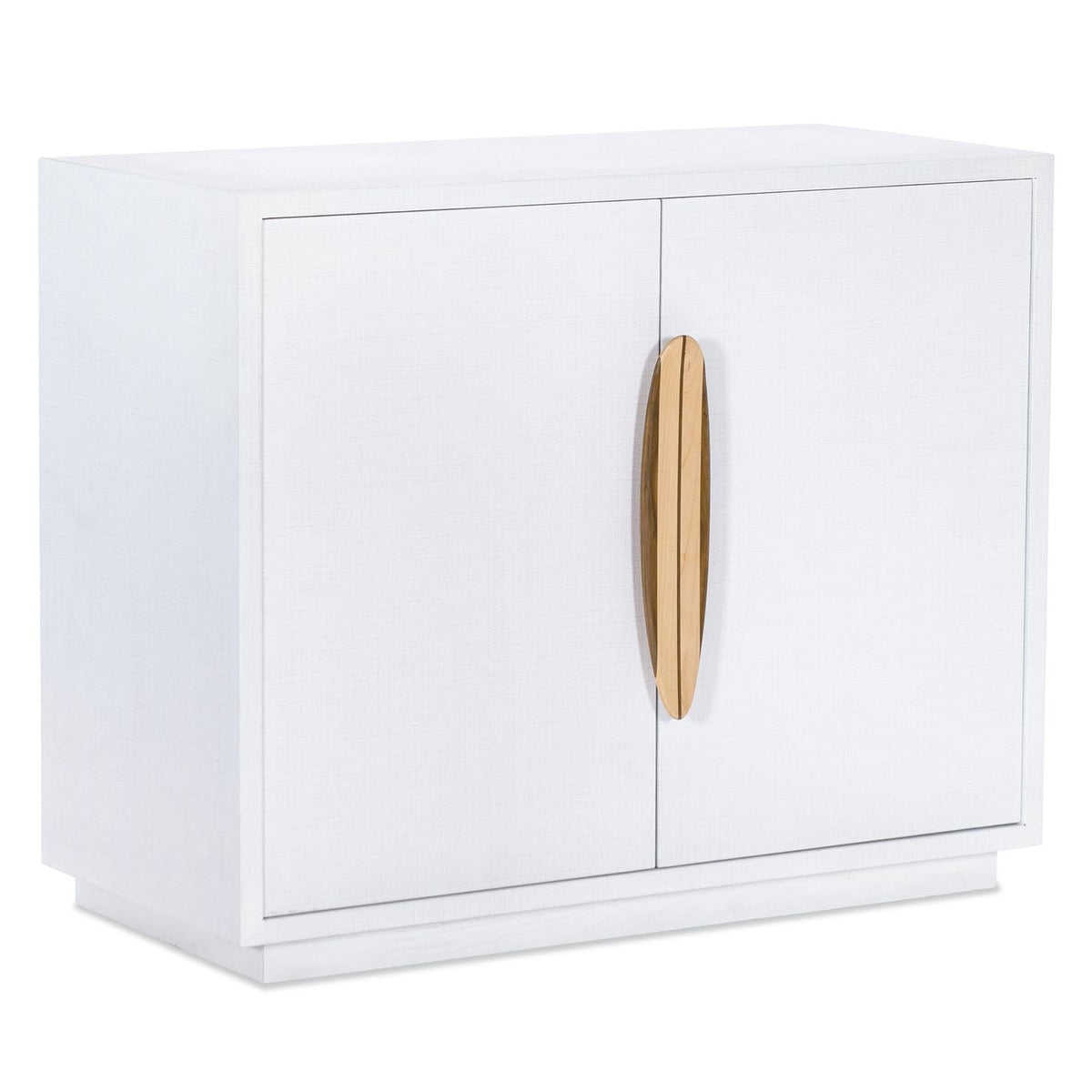 Margaritaville Cruiser Door Chest in White Painted Linen, primary product view