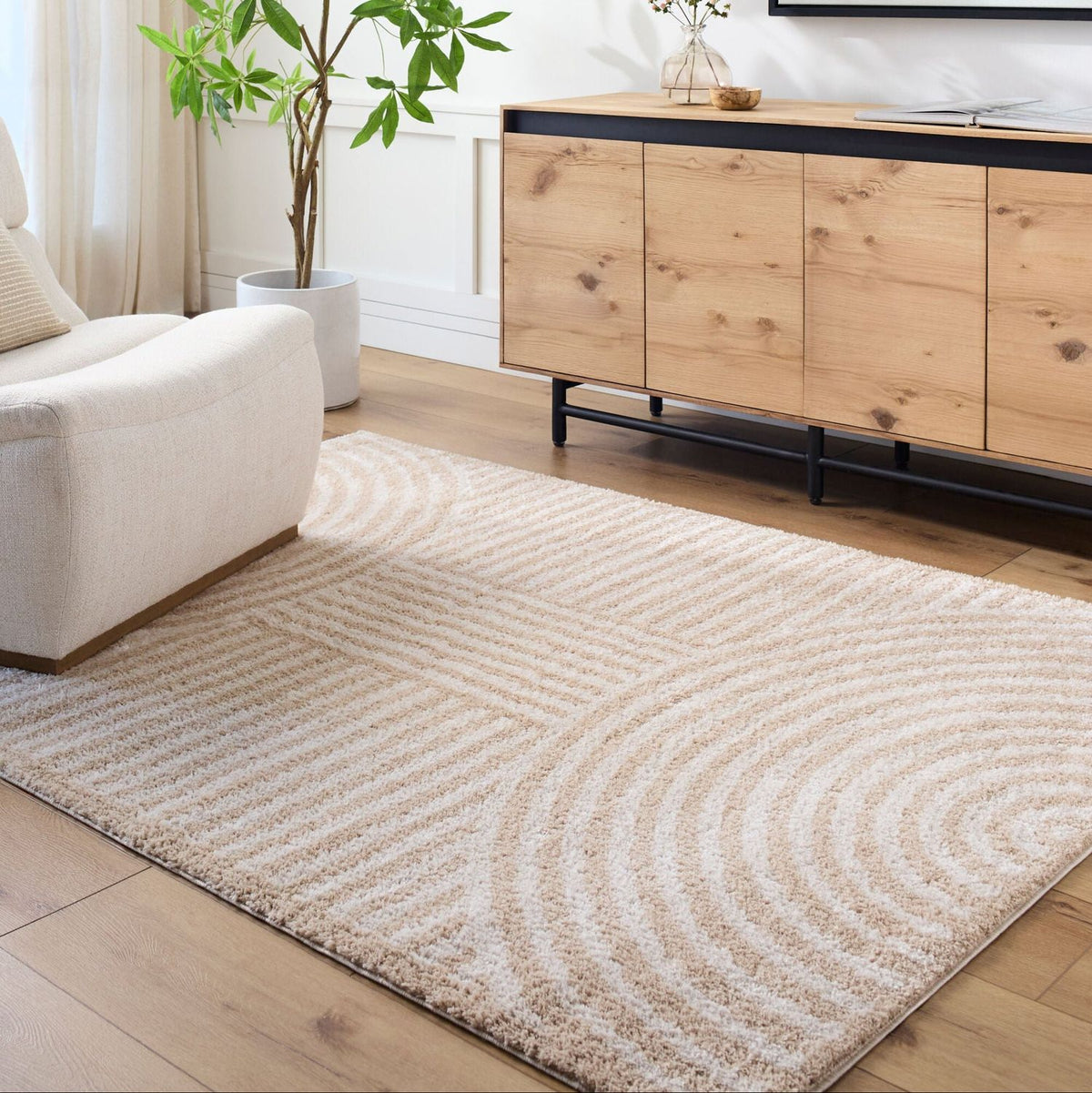 Livabliss Fossay Shag FSG-2332 Machine Woven Rug