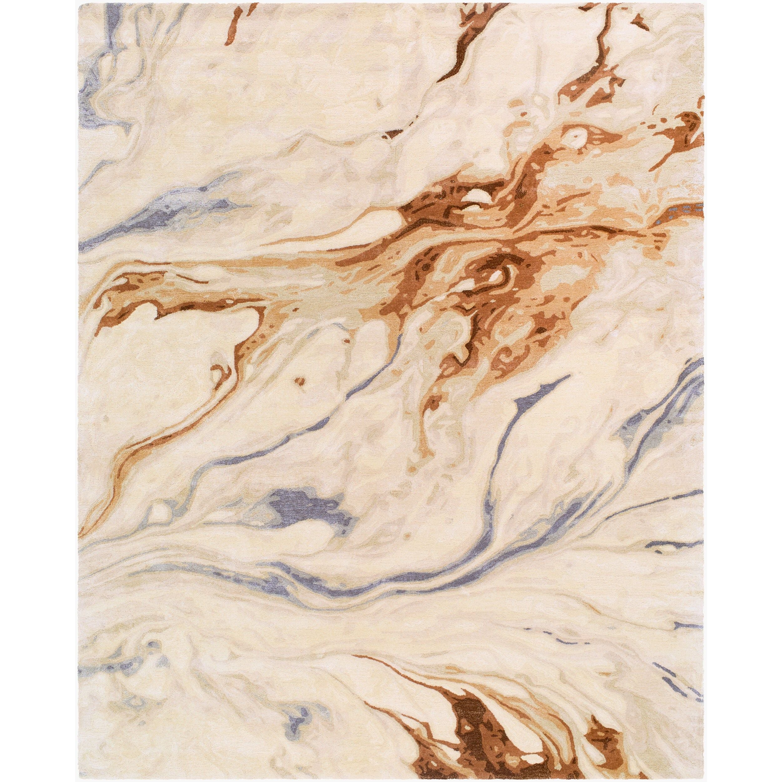 Surya Kavita KVT-2313 Hand Tufted Rug made from a viscose-and-wool blend