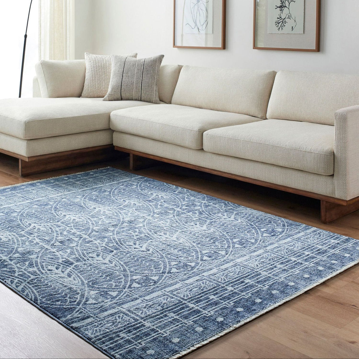 Frank Lloyd Wright Foundation x Livabliss Usonia USO-2306 Machine Woven Rug