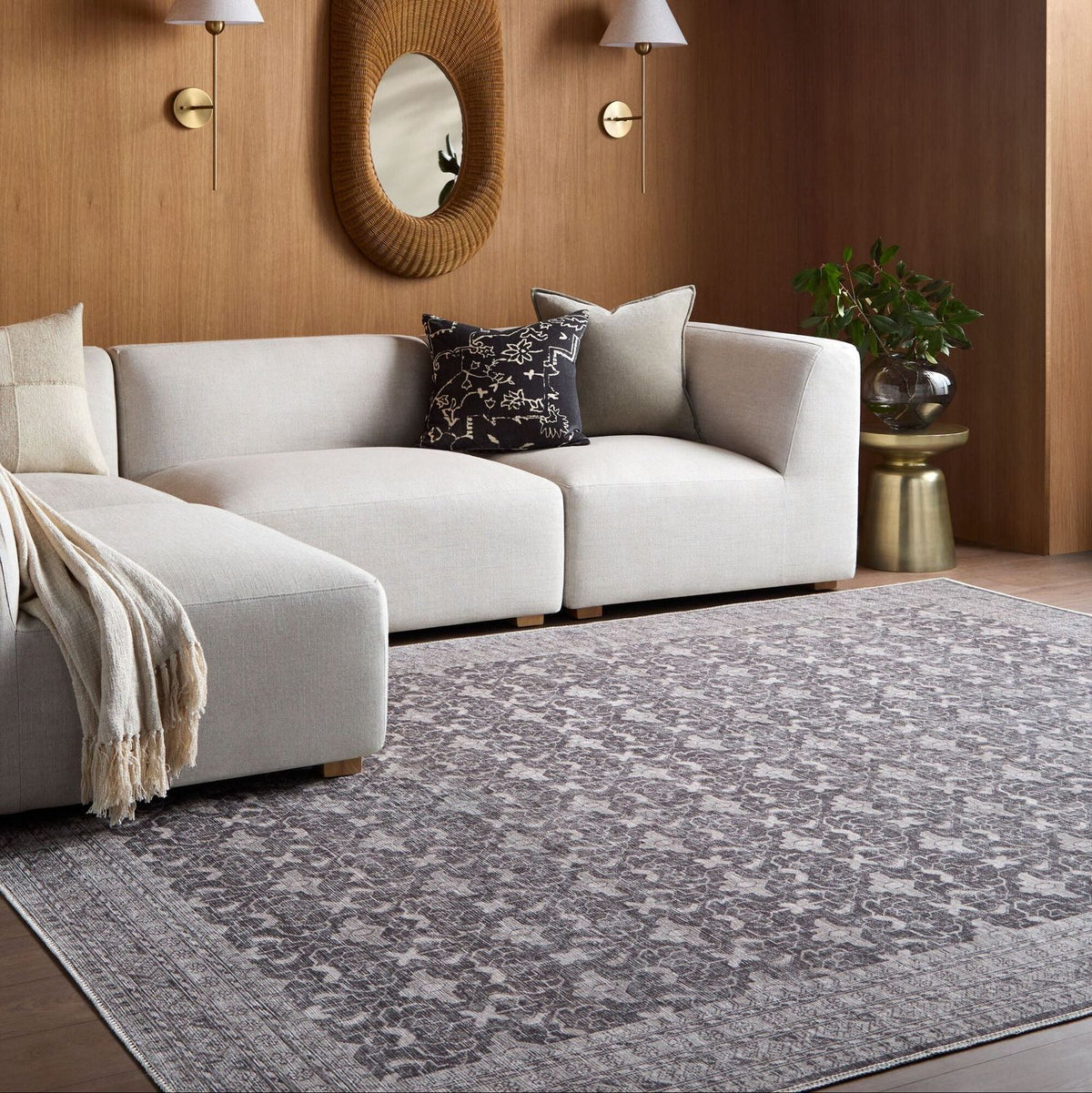 Galey Alix x Livabliss Brodie Machine Woven Indoor/Outdoor Rug