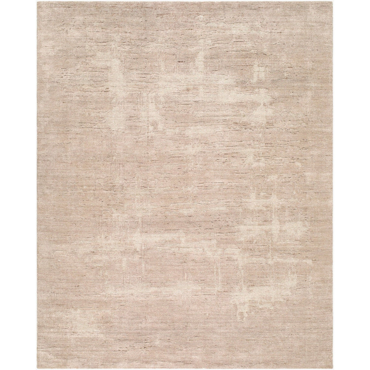 Surya Arbora AOB-2300 Hand Knotted Rug in wool and rayon, Taupe, Sandstone, Beige, Cream