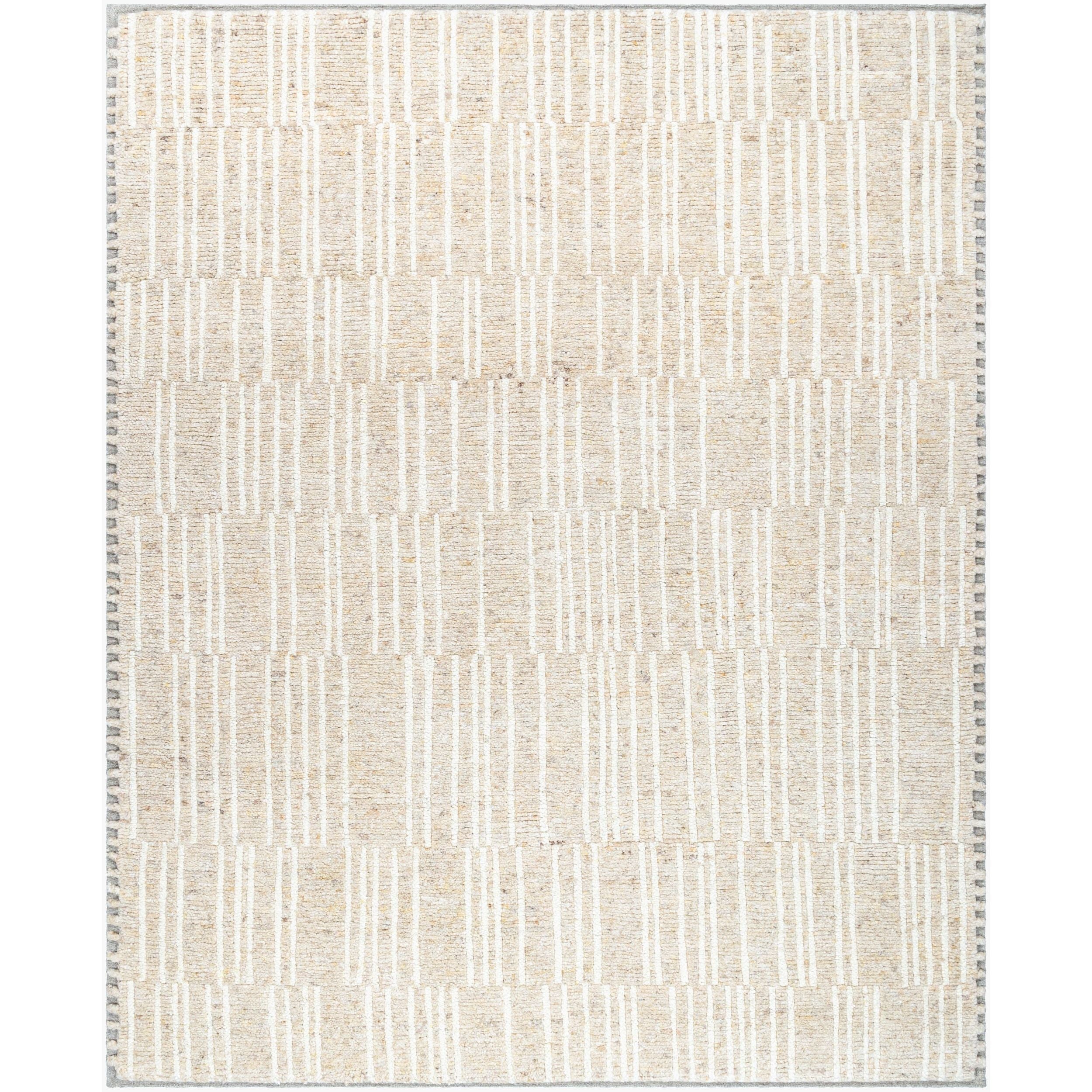 Becki Owens x Surya Davey BODV-2301 Hand Knotted Rug shown flat, full view