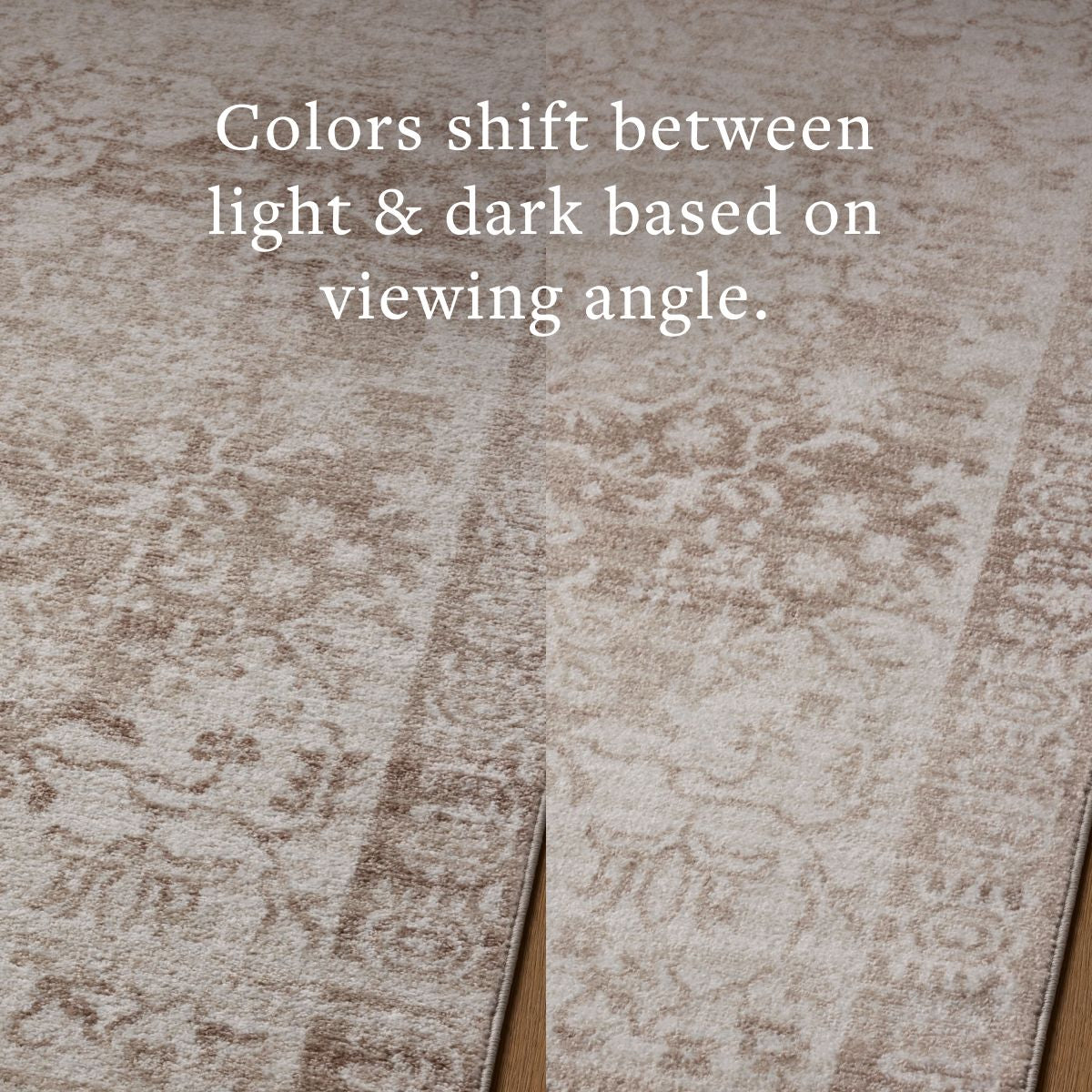 Loloi Lune Taupe / Ivory Power Loomed Rug