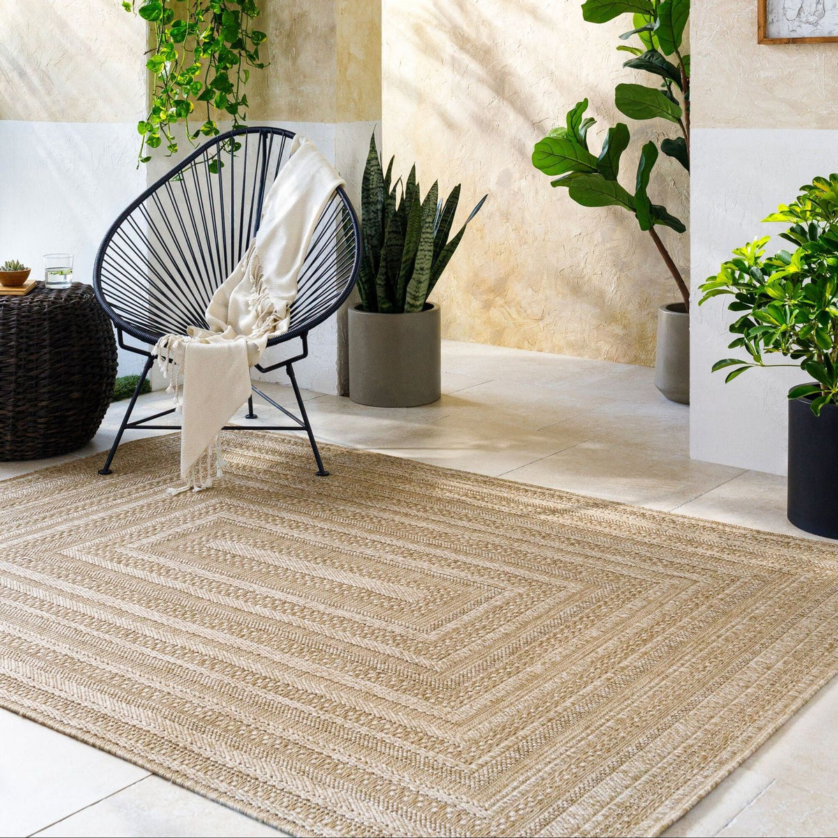 Livabliss Sandra SDR-2304 Machine Woven Indoor/Outdoor Rug