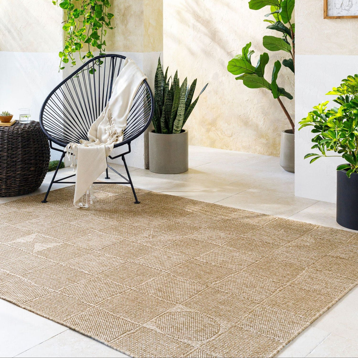 Livabliss Sandra SDR-2319 Machine Woven Indoor/Outdoor Rug