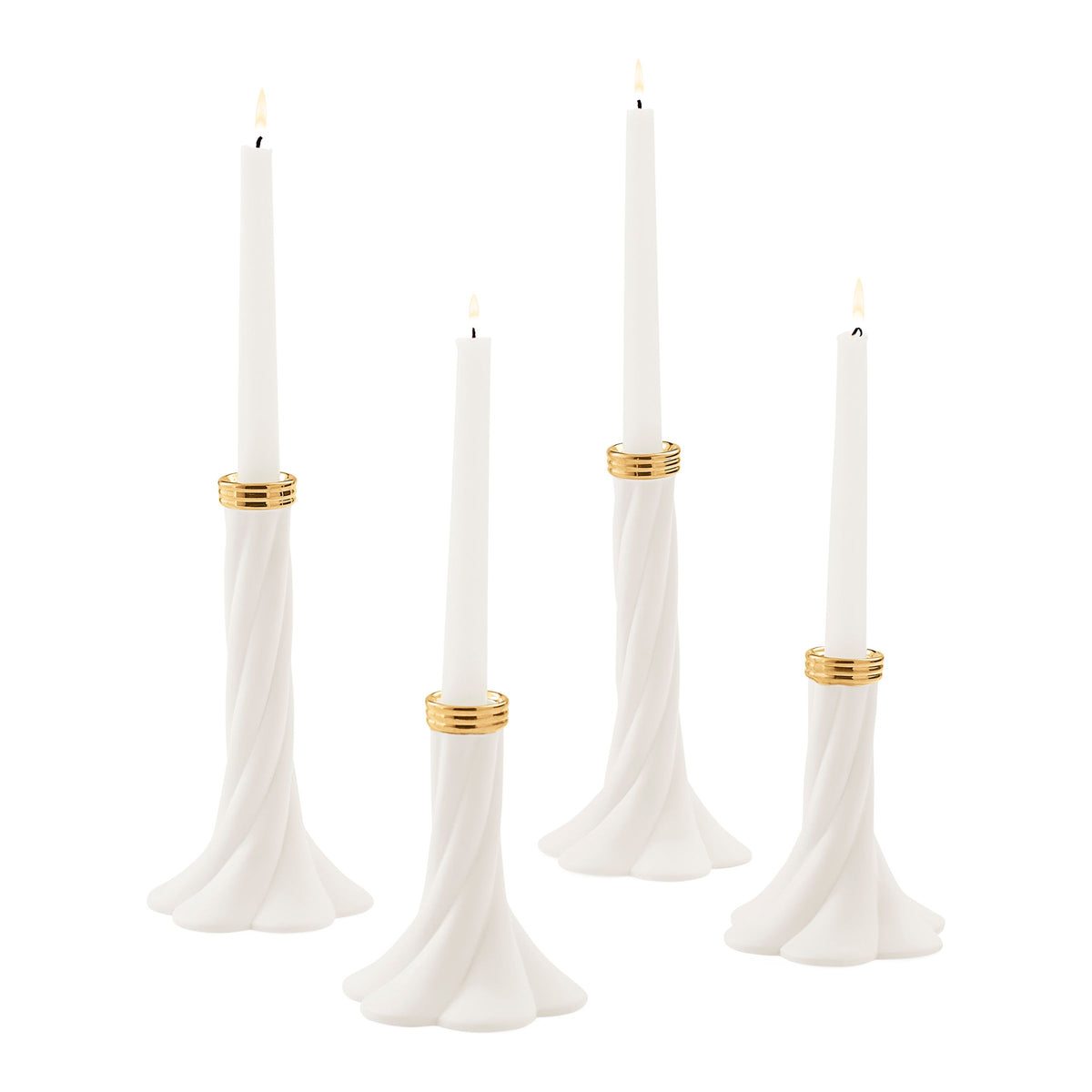 Jonathan Adler Geneva Tall Candle Holder Set