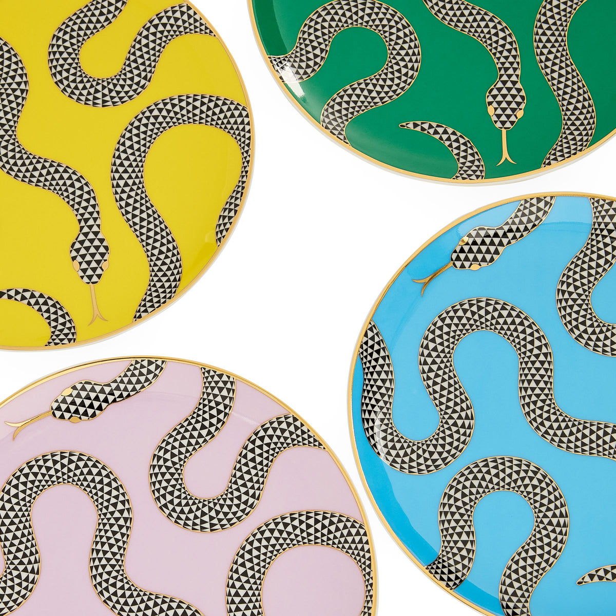 Jonathan Adler Eden Small Plate Set