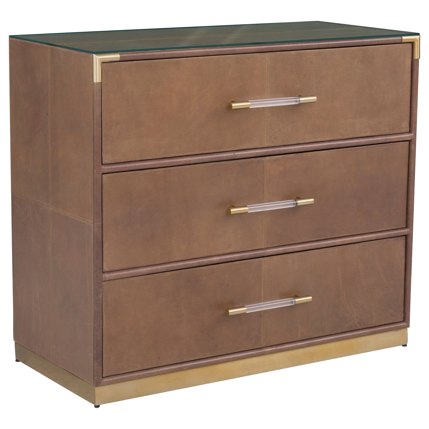 Fairfield Chair Dimitri Three Drawer Chest — view 1