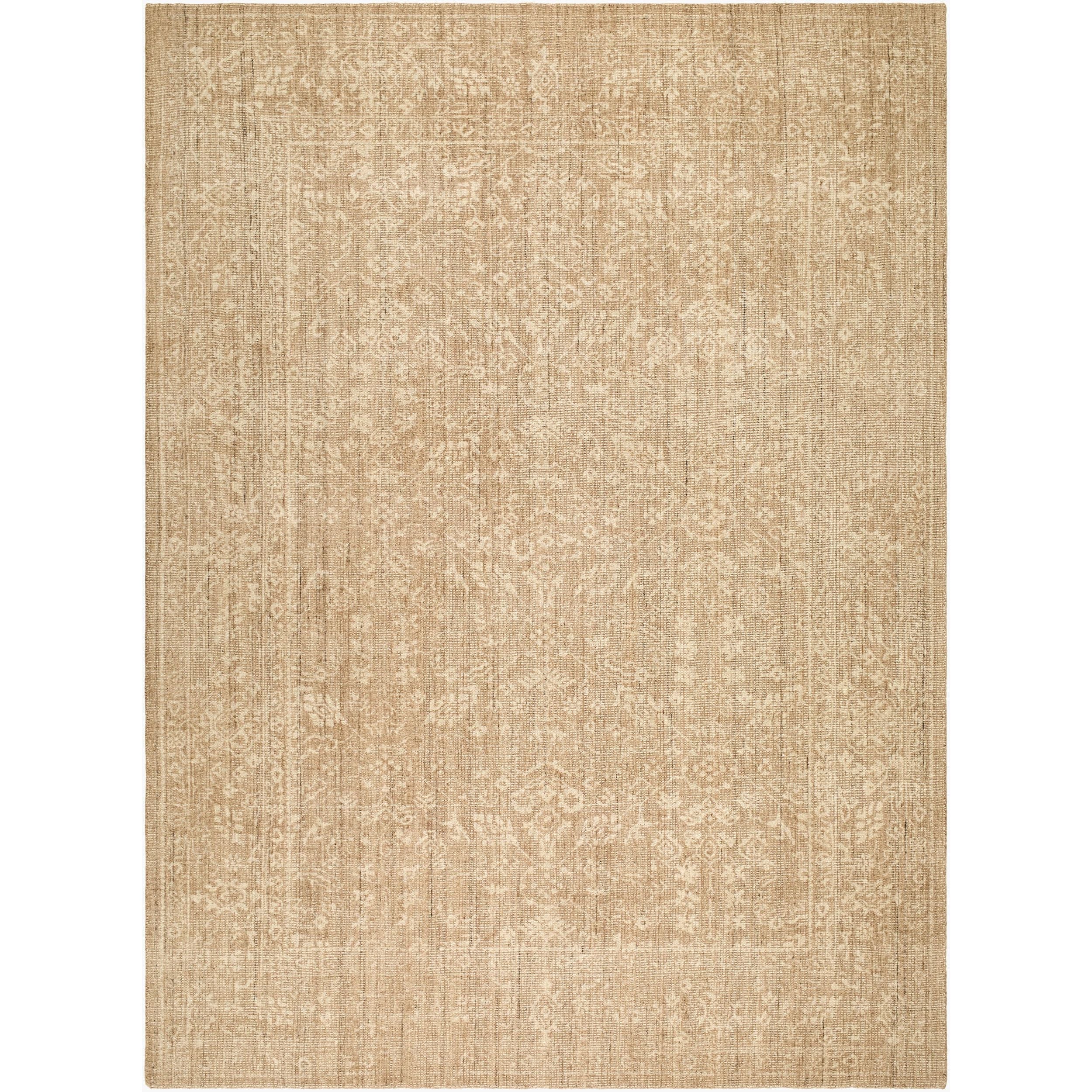 Surya Wisconsin WCN-2302 Hand Loomed Rug in taupe, sandstone and ivory